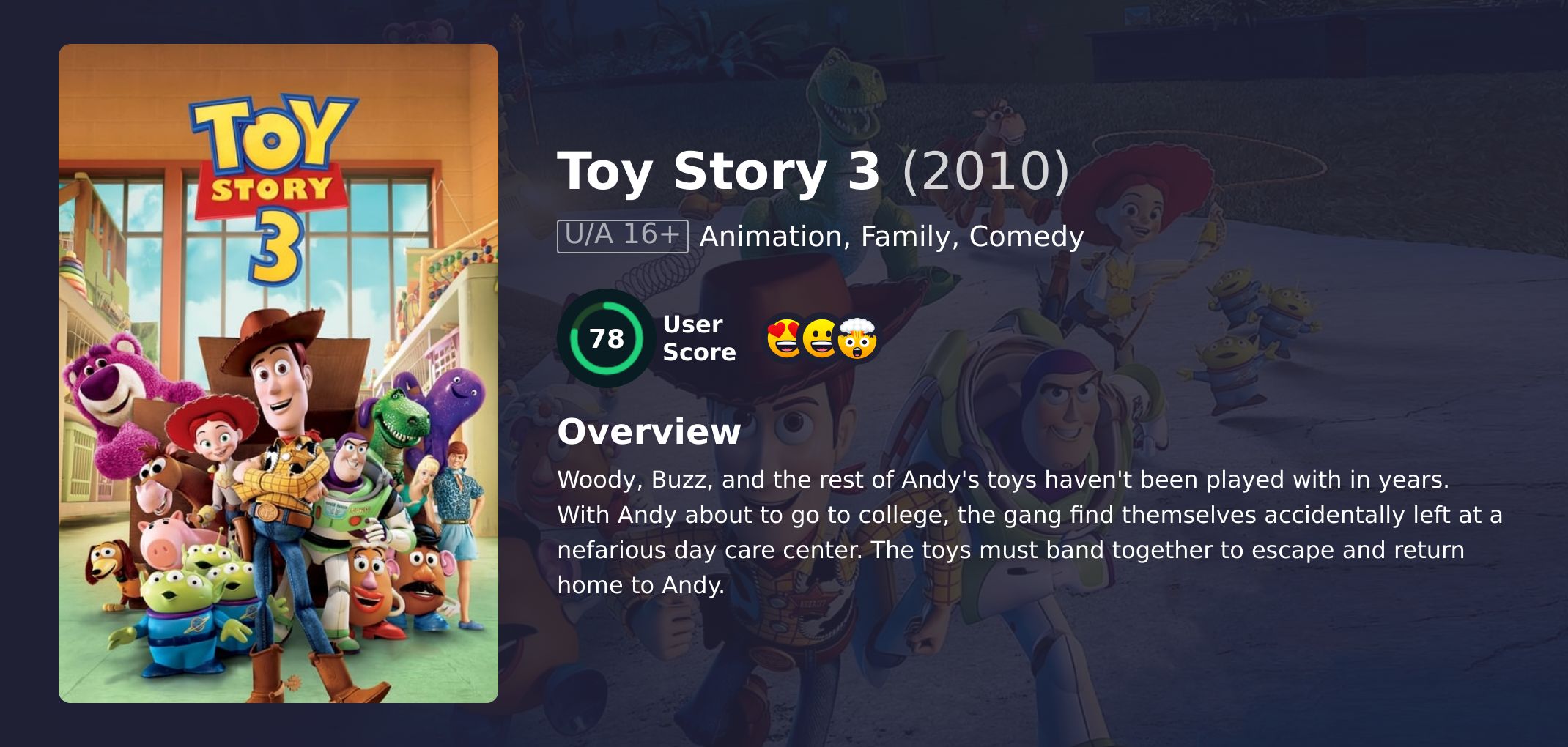 Toy Story 3 Movie Hindi Dubbed