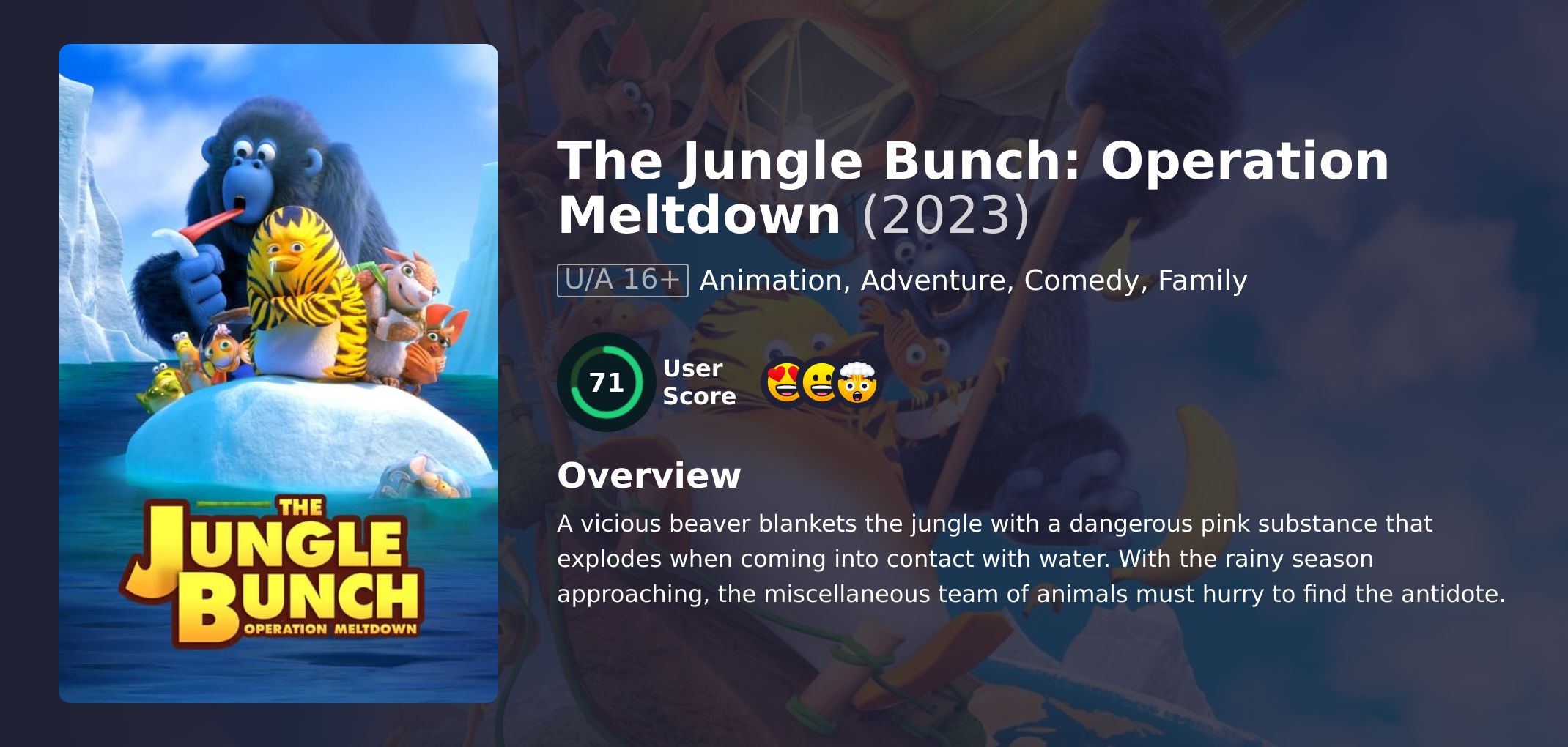 The Jungle Bunch: Operation Meltdown Movie Hindi Dubbed