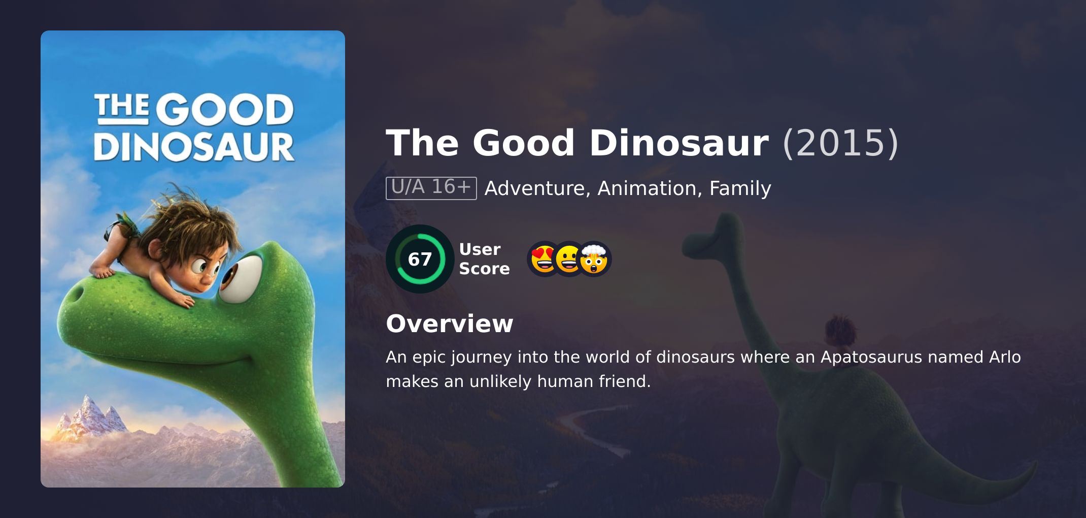 The Good Dinosaur Movie Hindi Dubbed