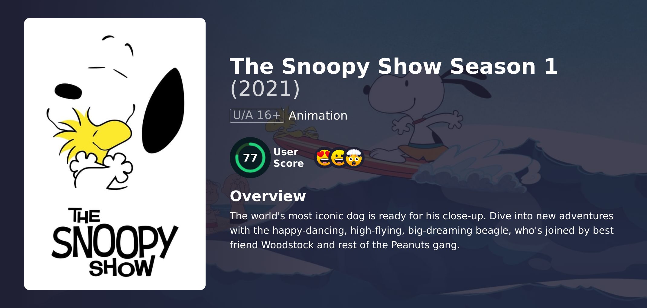 The Snoopy Show Season 1 Hindi Dubbed