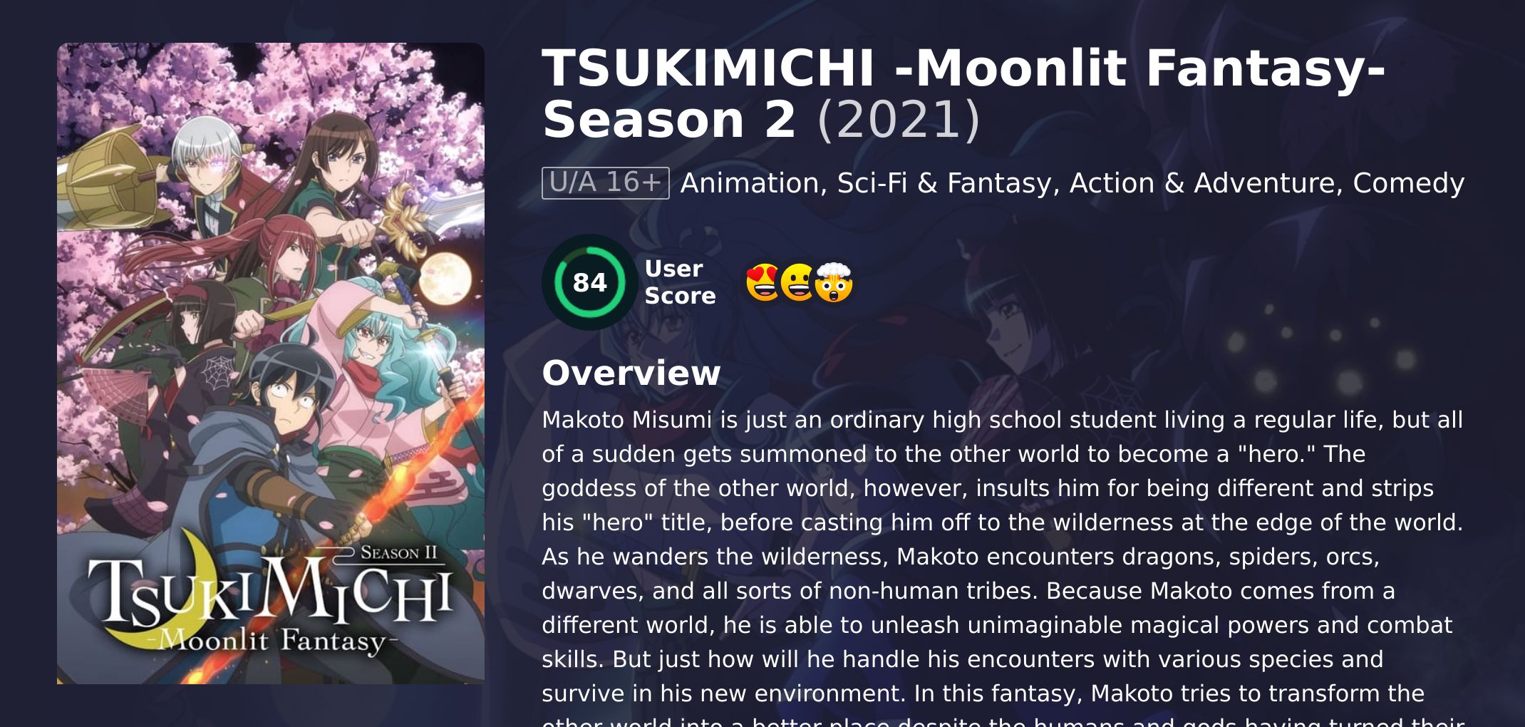 TSUKIMICHI -Moonlit Fantasy- Season 2 Japanese Dubbed