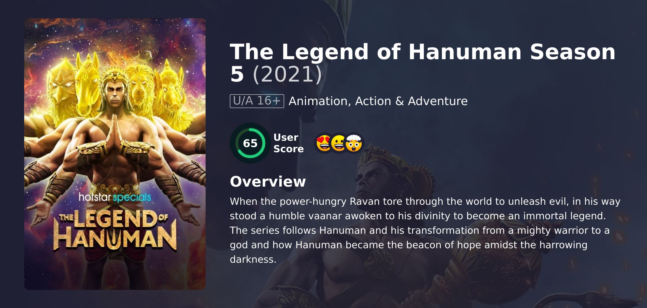 The Legend of Hanuman Season 5 Hindi Dubbed