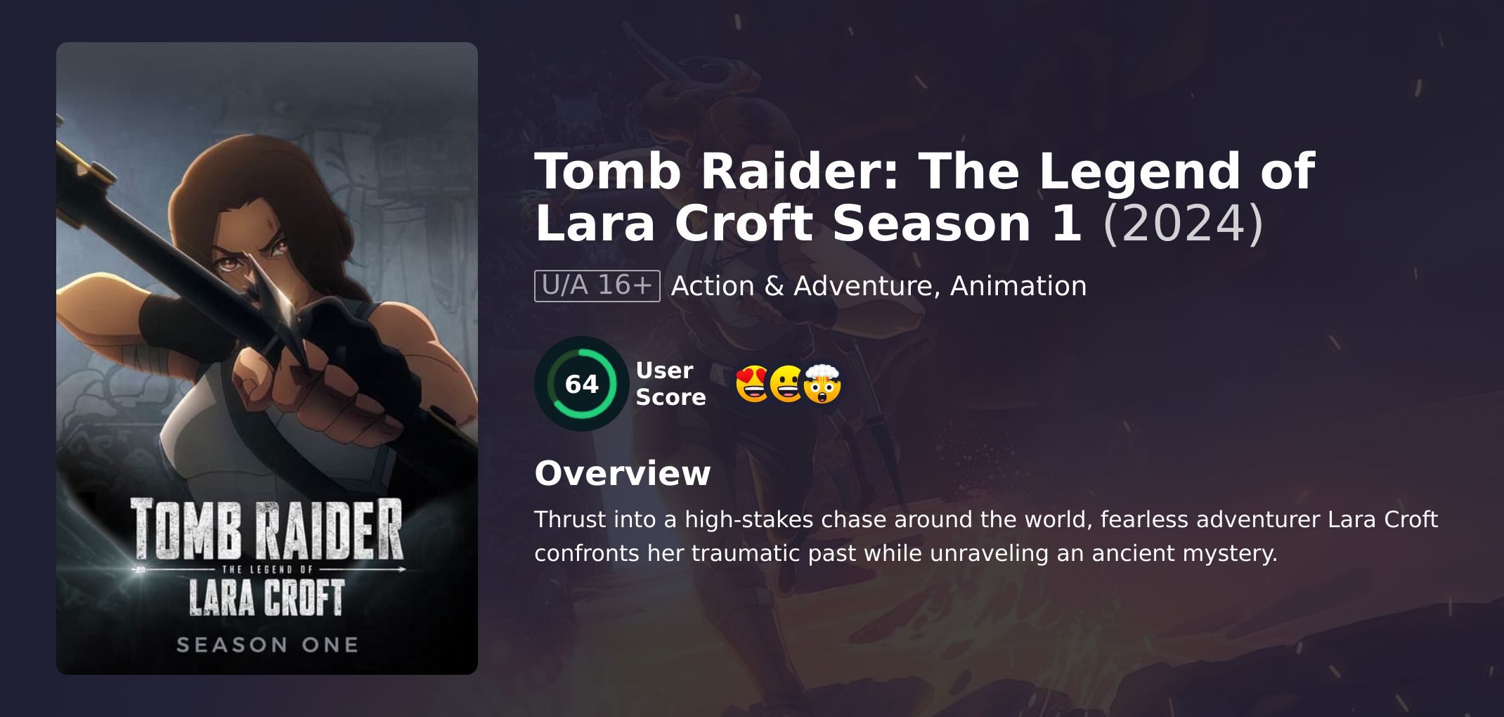 Tomb Raider: The Legend of Lara Croft Season 1 Hindi Dubbed