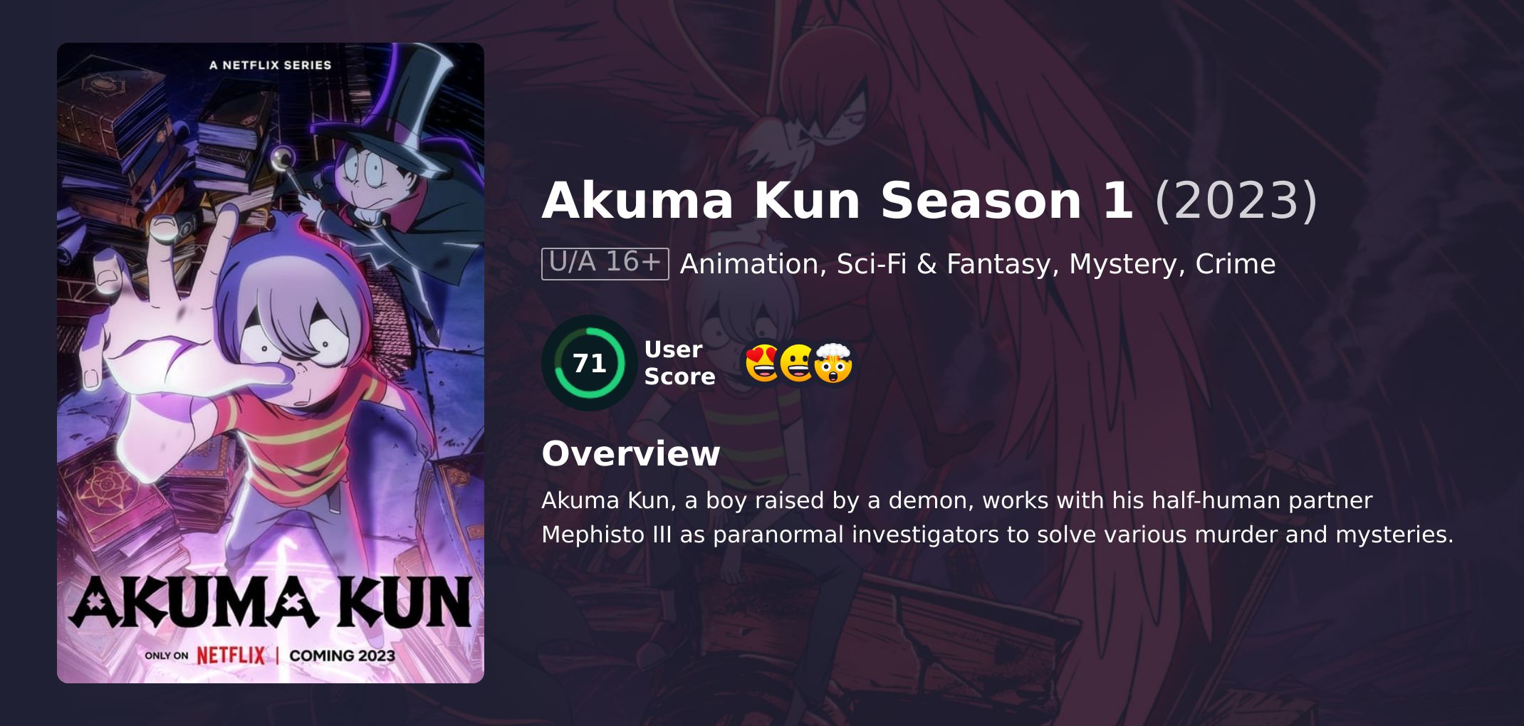 Akuma Kun Season 1 Hindi Dubbed