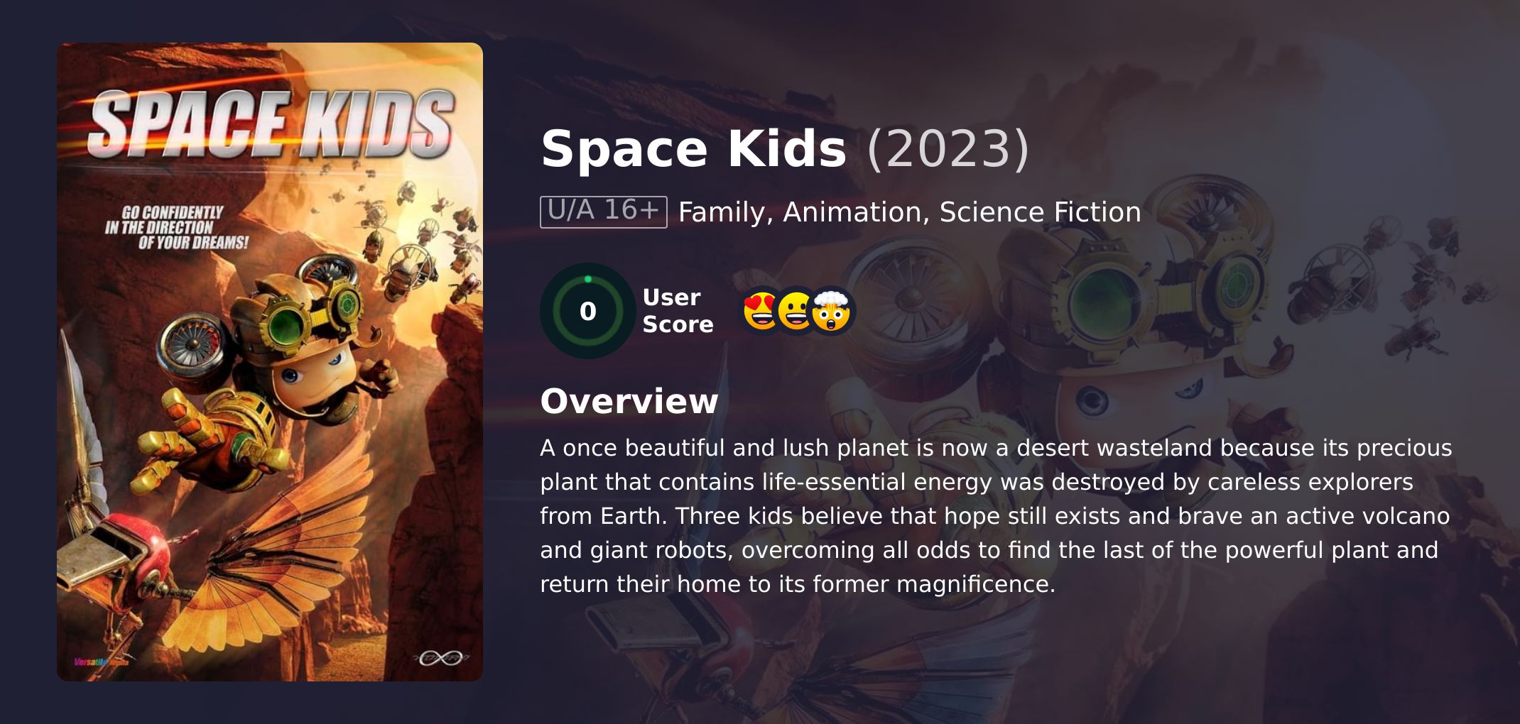 Space Kids Movie English Dubbed