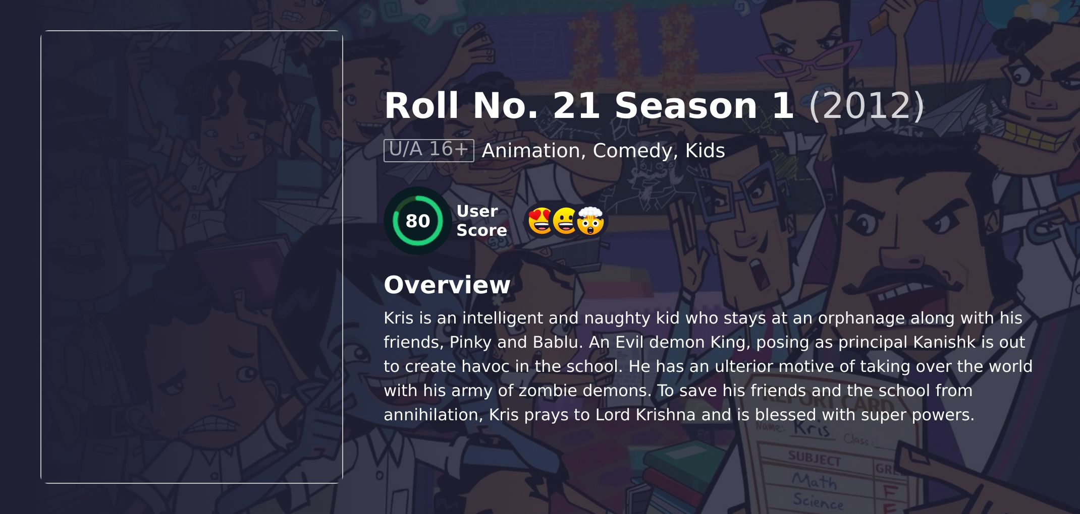 Roll No. 21 Season 1 Hindi Dubbed