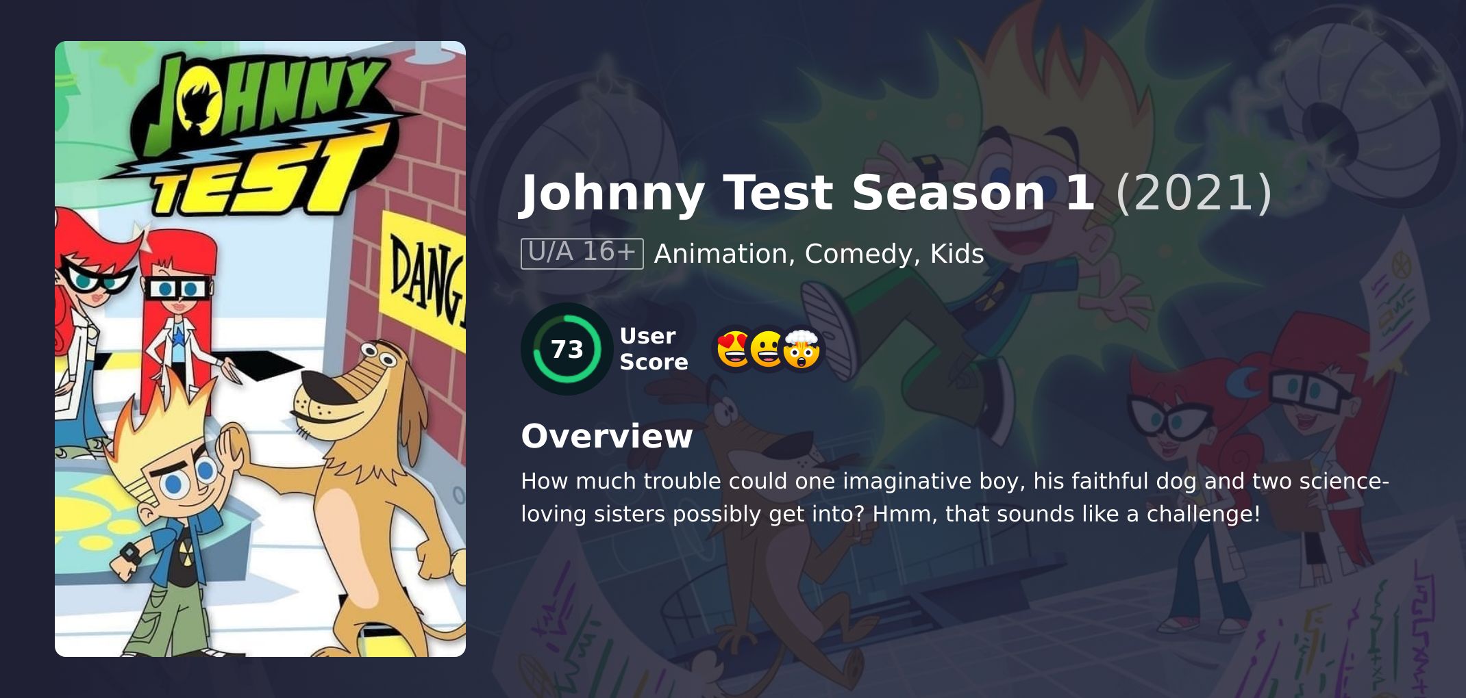 Johnny Test Season 1 Hindi Dubbed