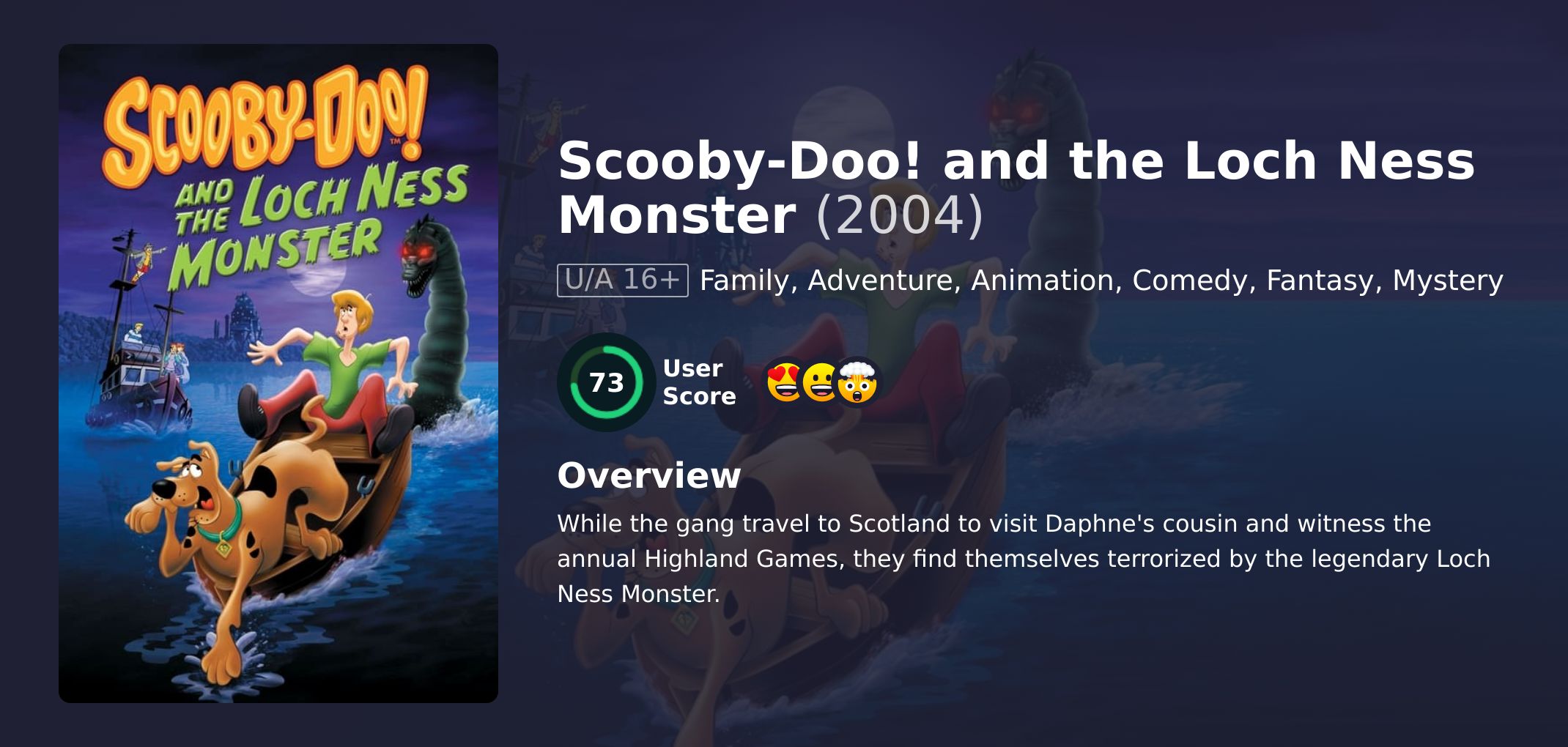 Scooby-Doo! and the Loch Ness Monster Movie Hindi Dubbed