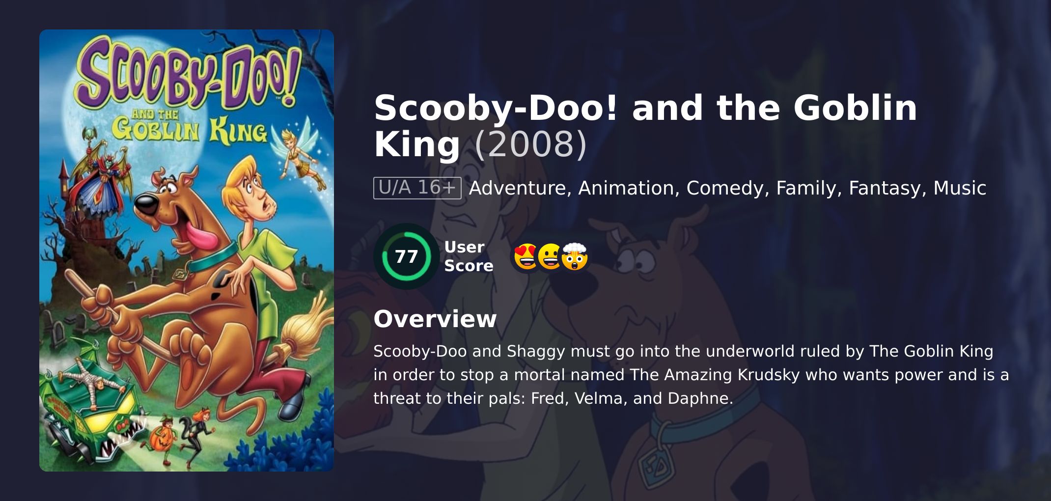 Scooby-Doo! and the Goblin King Movie Hindi Dubbed