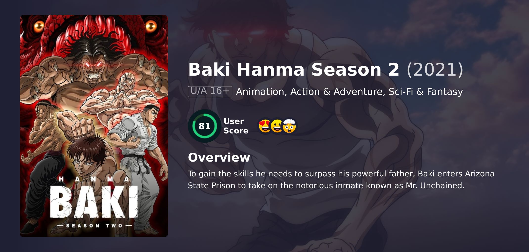 Baki Hanma Season 2 Hindi Dubbed