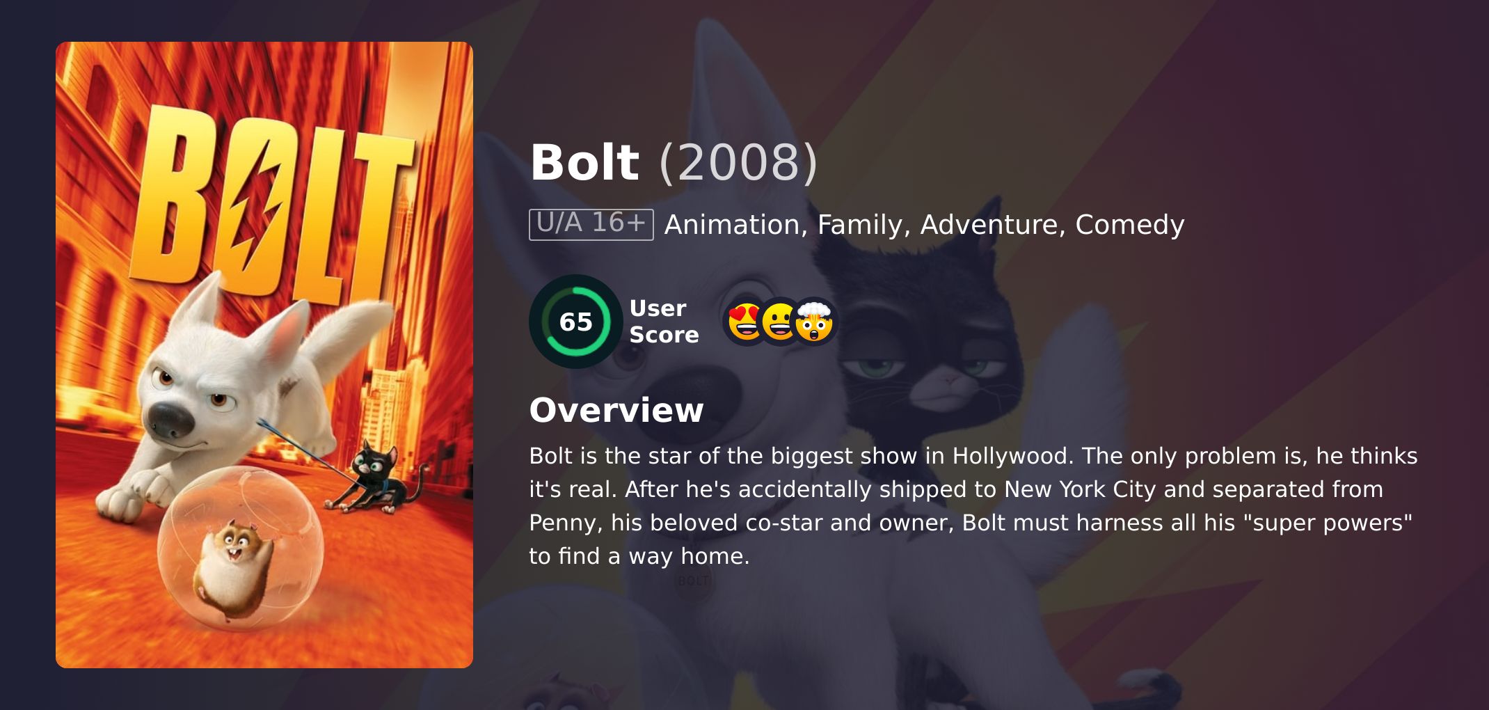 Bolt Movie Hindi Dubbed