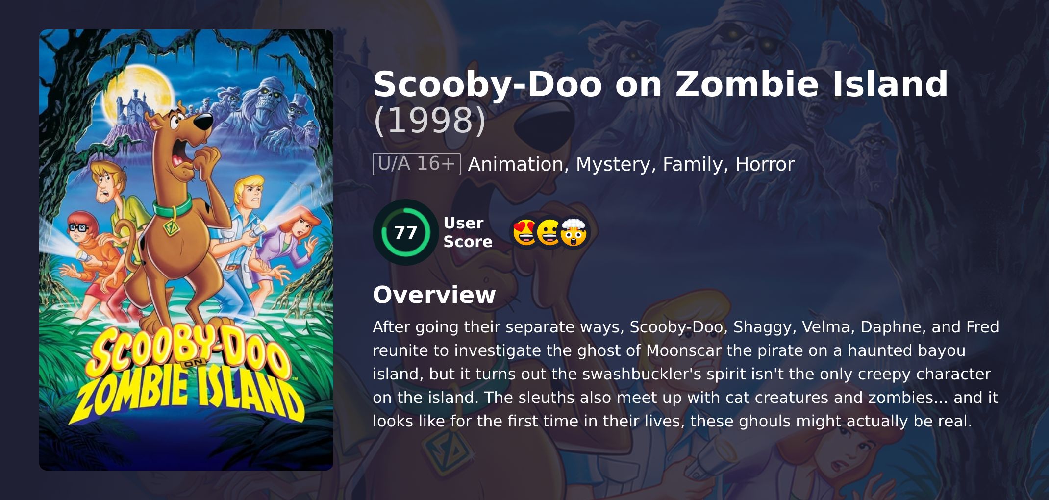 Scooby-Doo on Zombie Island Movie Hindi Dubbed