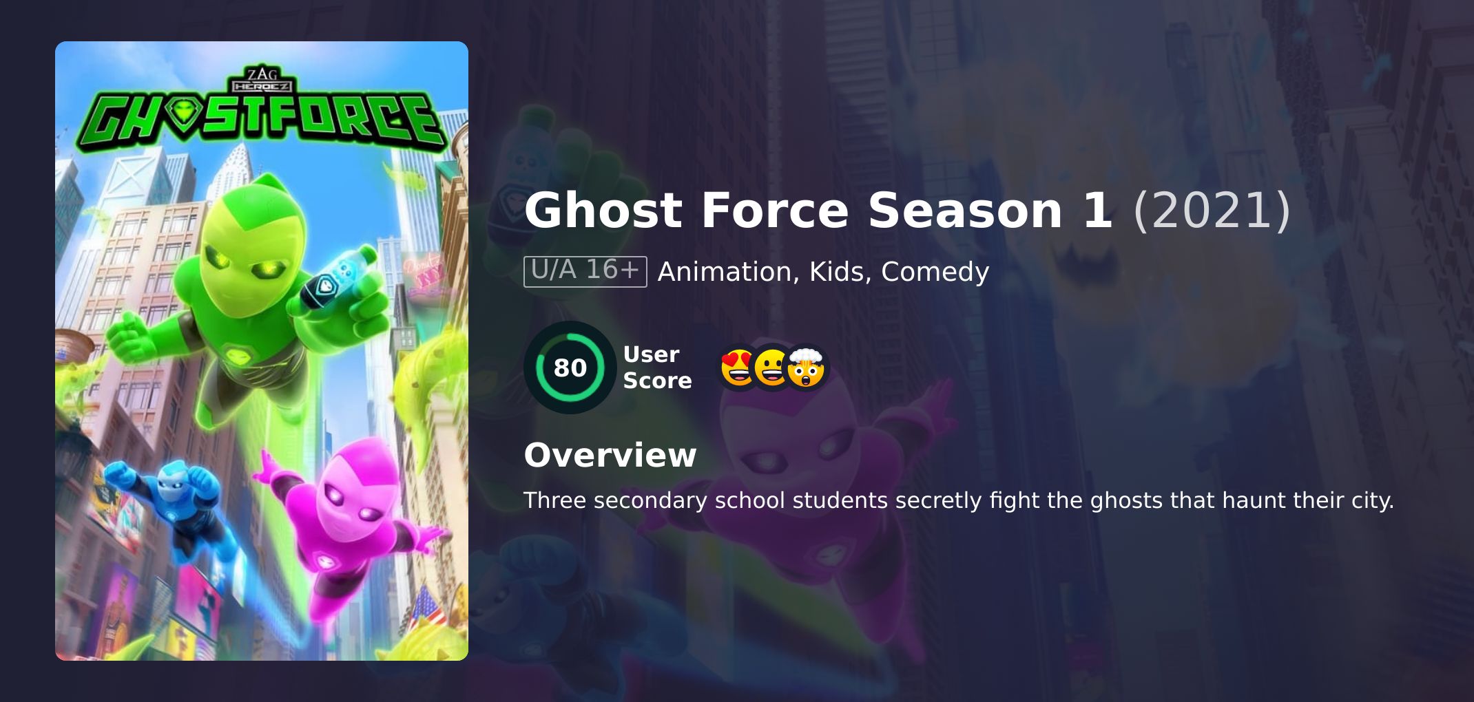 Ghost Force Season 1 Hindi Dubbed