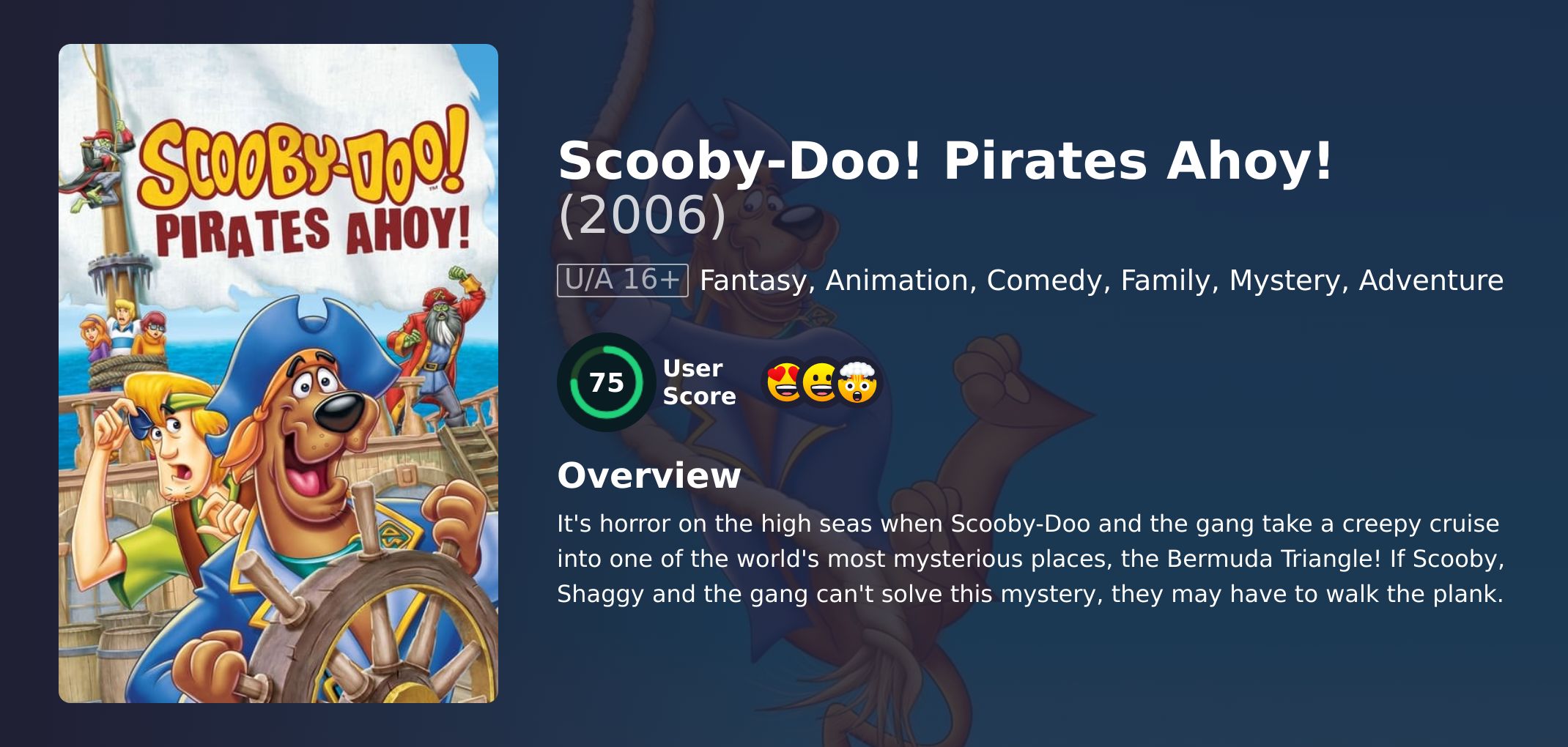 Scooby-Doo! Pirates Ahoy! Movie English Dubbed