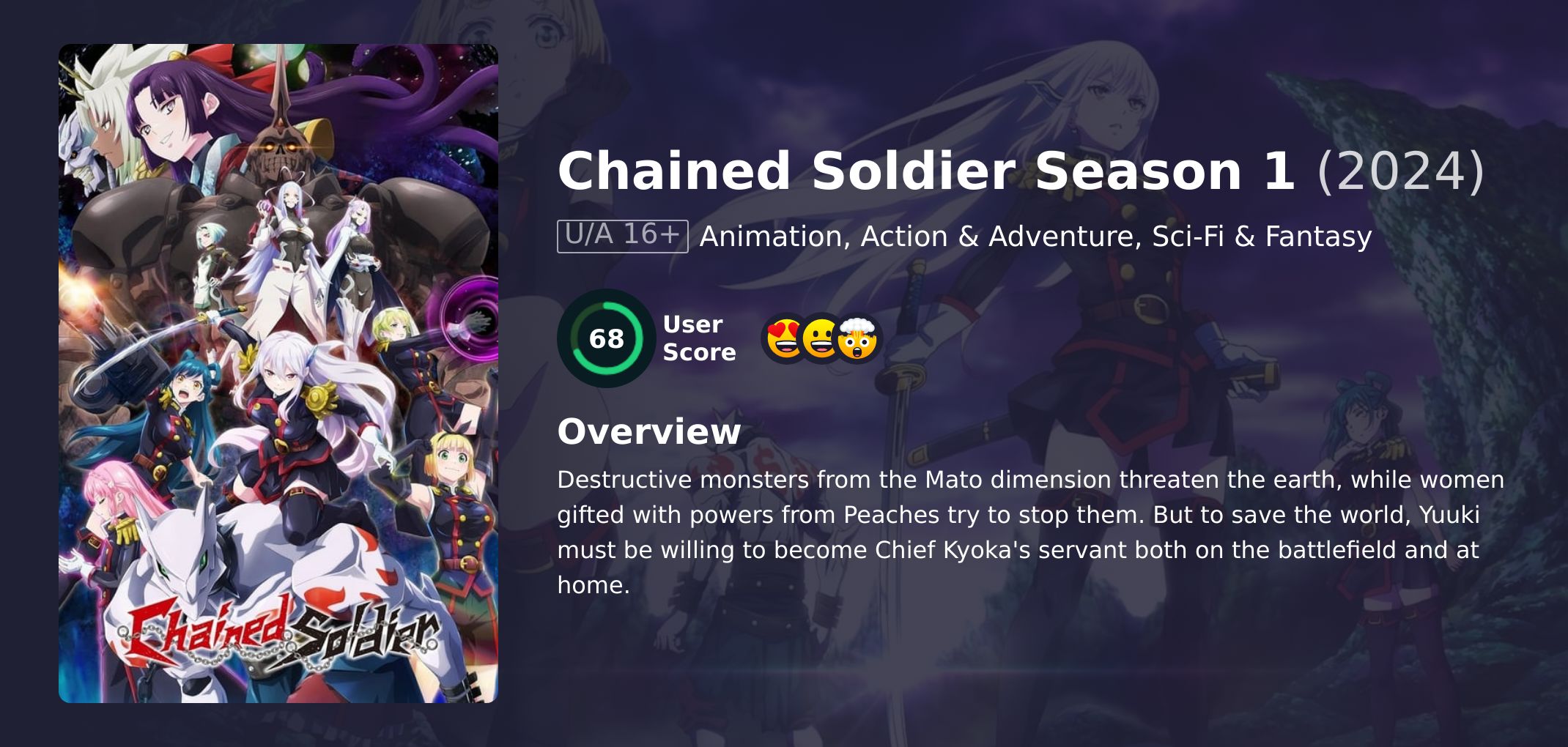 Chained Soldier Season 1 Japanese Dubbed