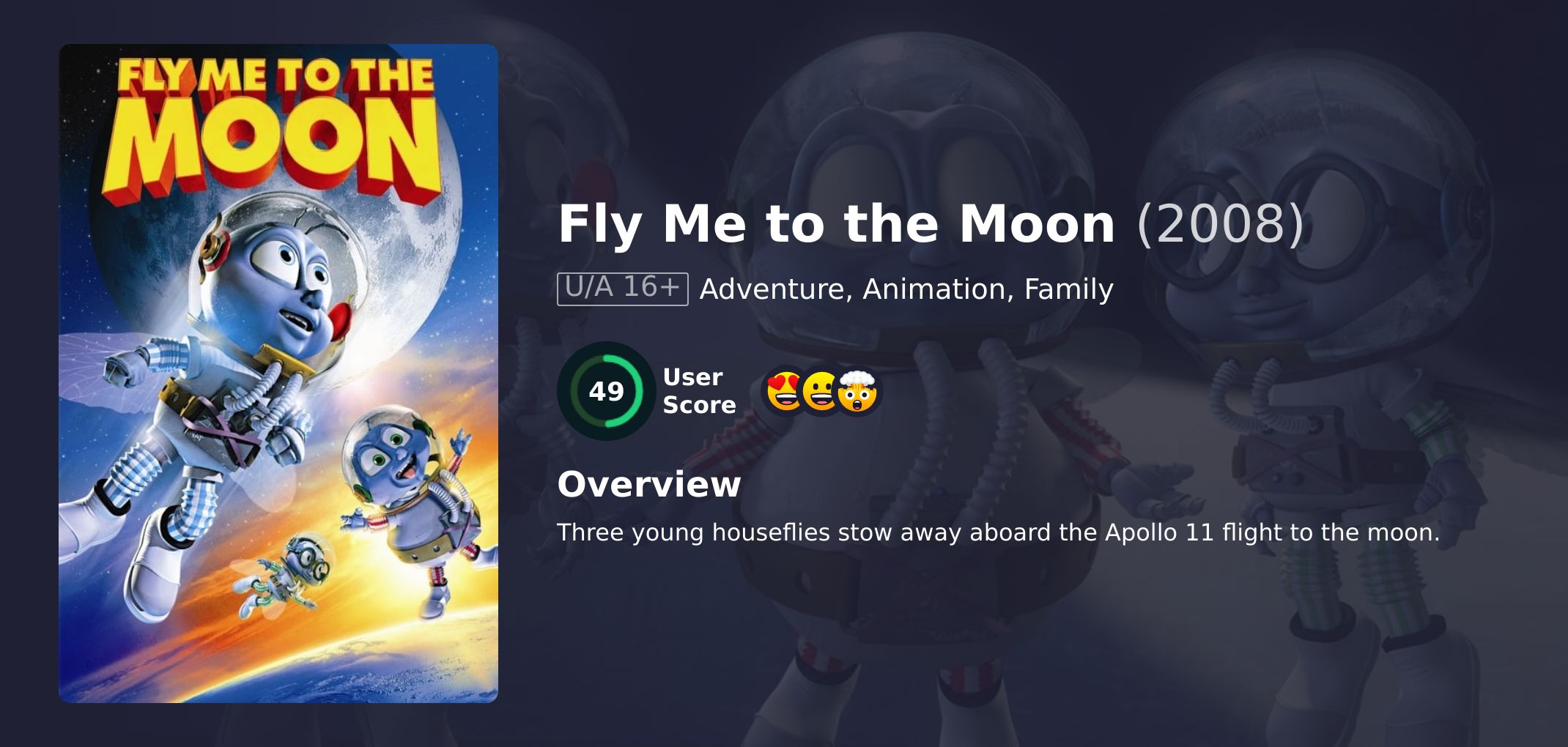 Fly Me to the Moon Movie Hindi Dubbed