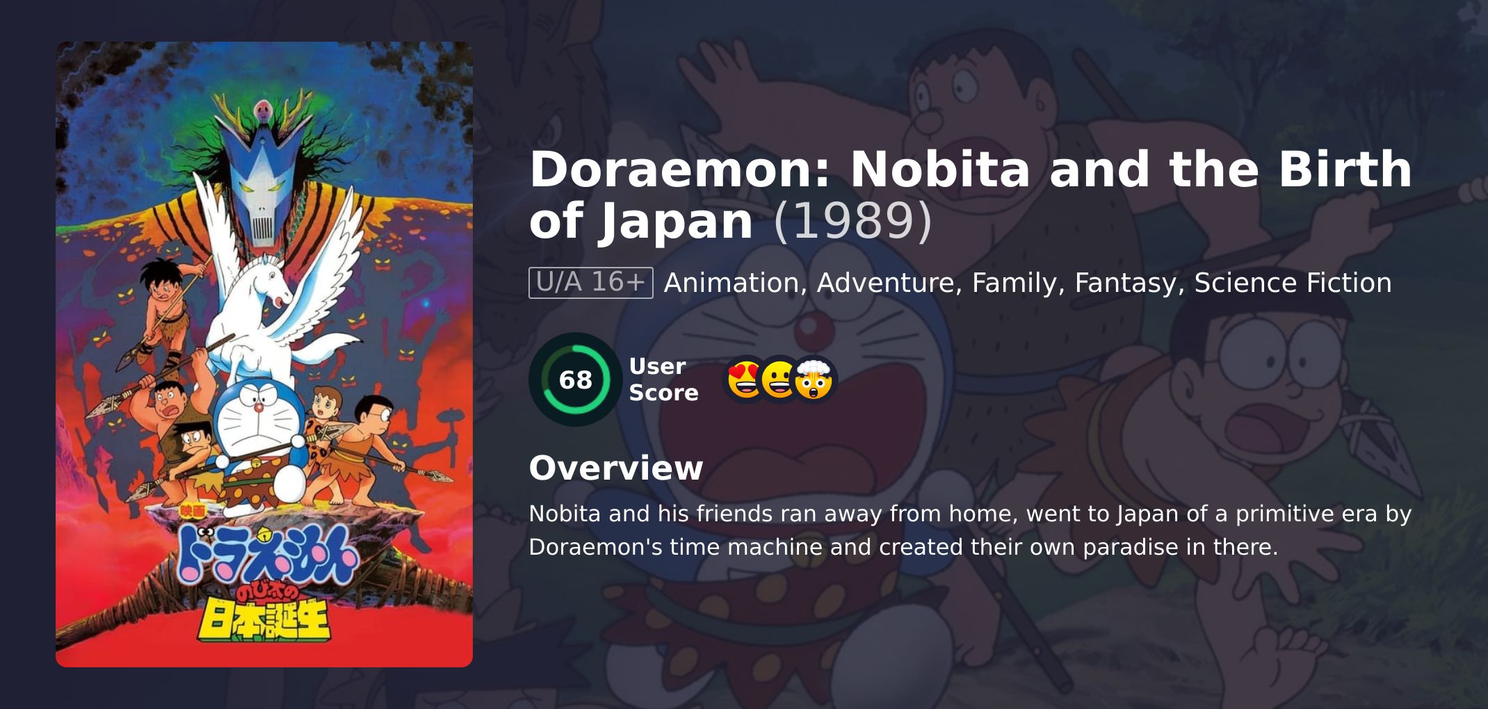 Doraemon: Nobita and the Birth of Japan Movie Hindi Dubbed