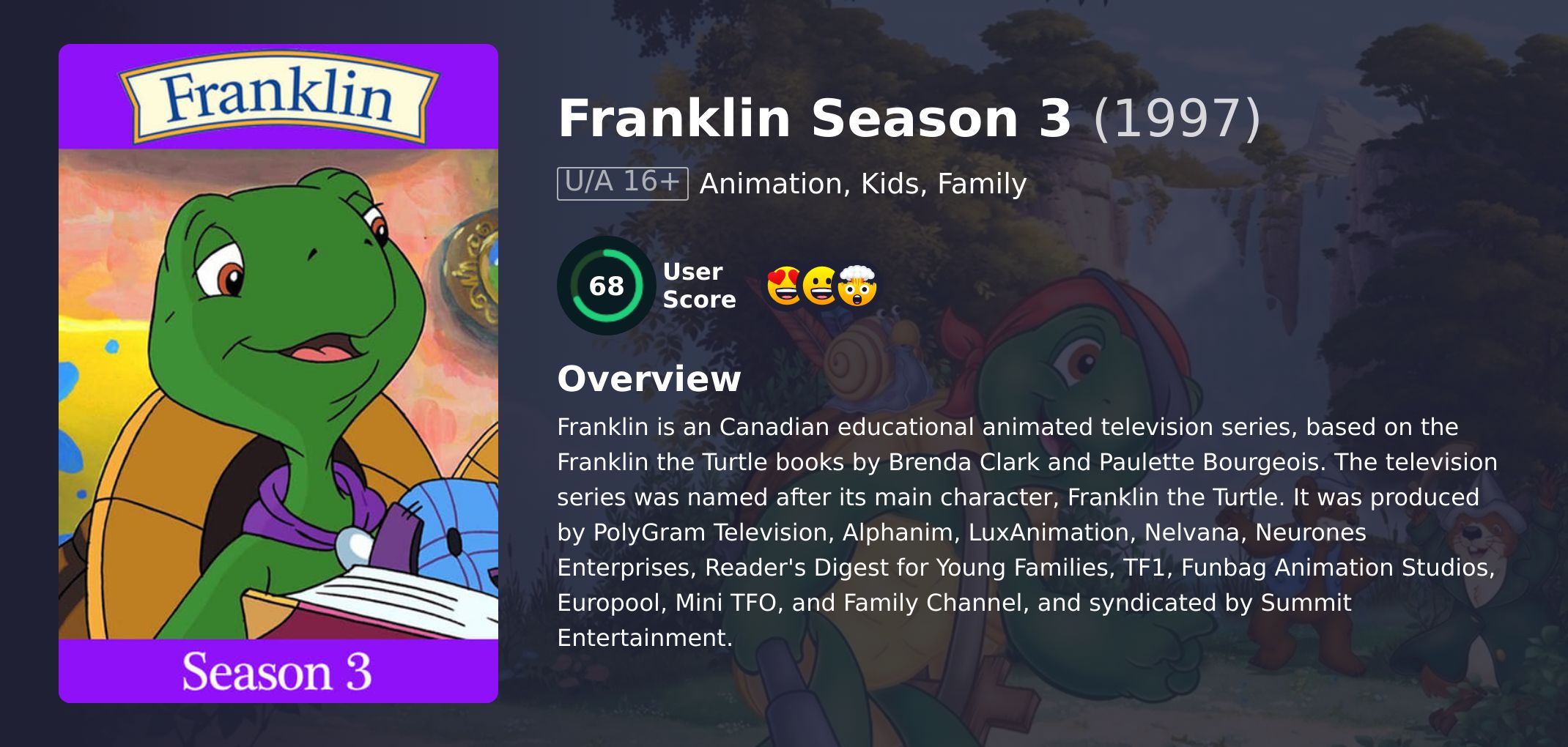 Franklin Season 3 Hindi Dubbed