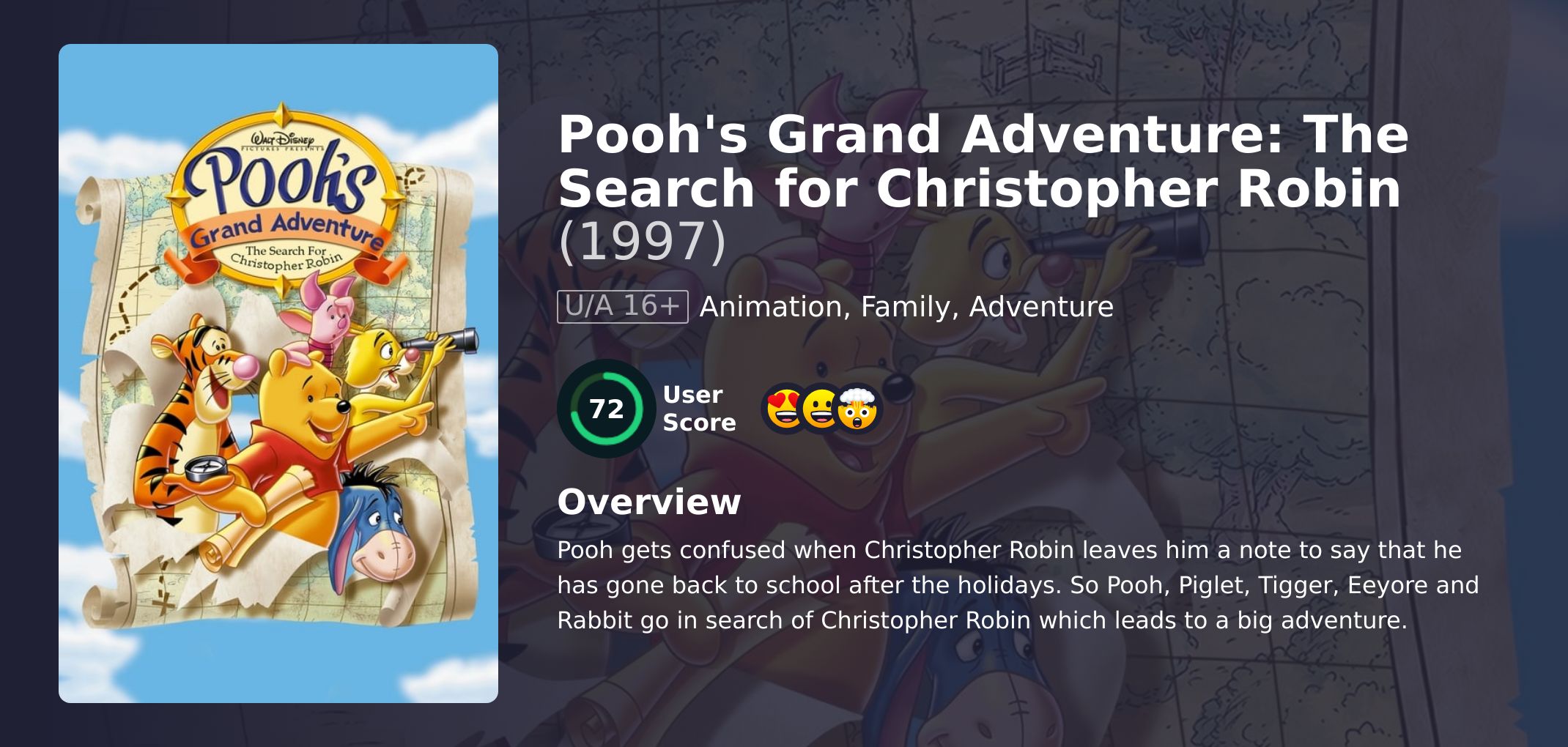 Pooh's Grand Adventure: The Search for Christopher Robin Movie Hindi Dubbed