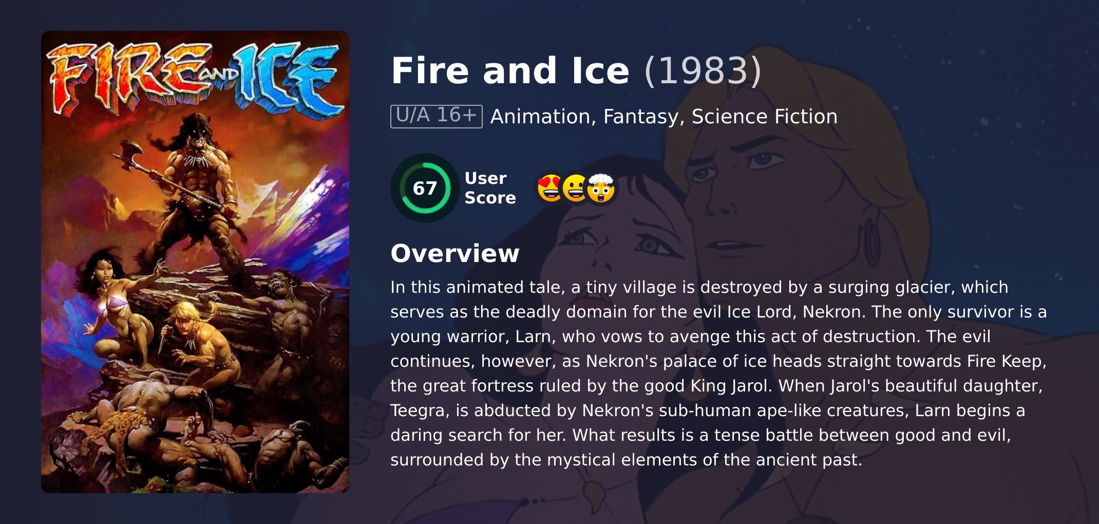 Fire and Ice Movie Hindi Dubbed