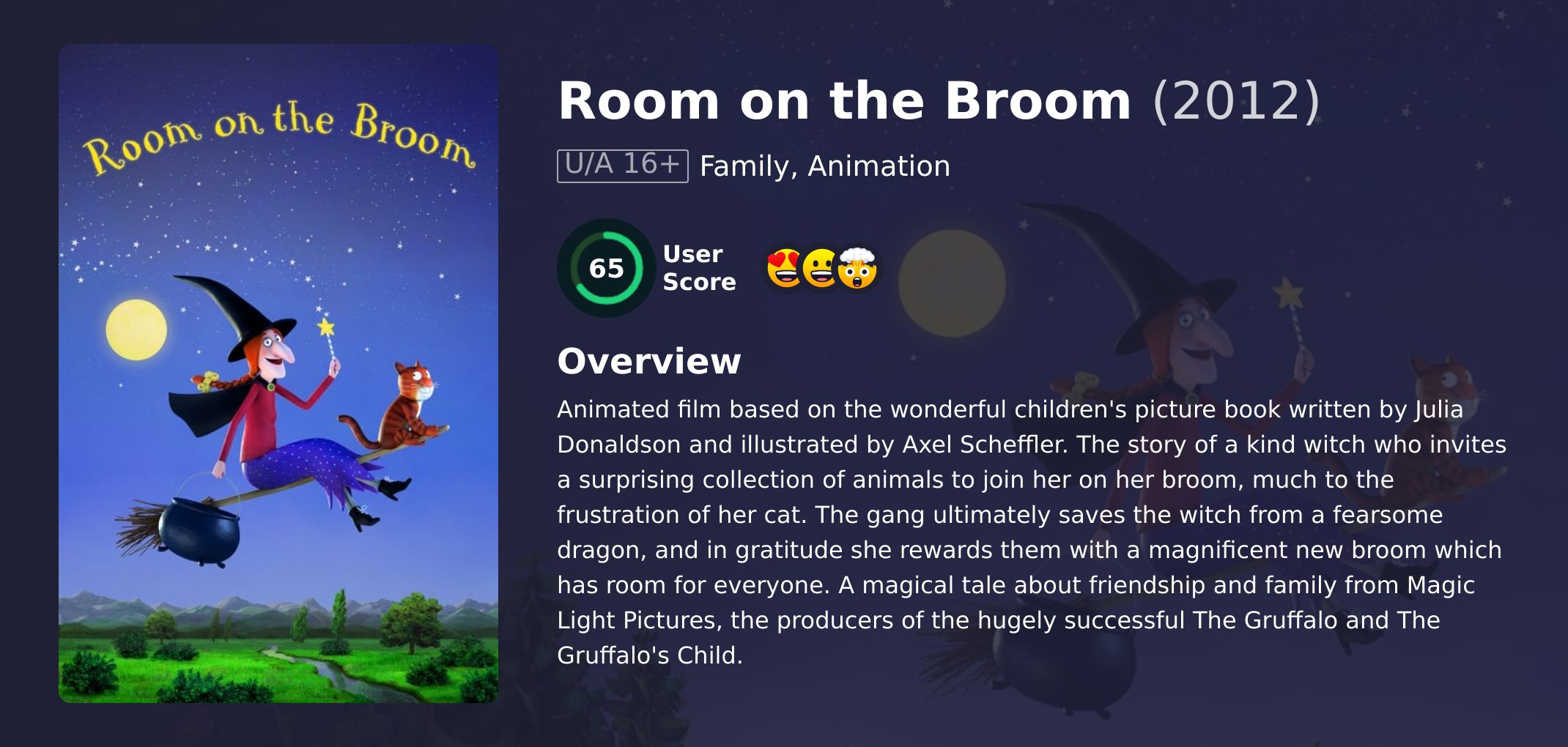 Room on the Broom Movie Hindi Dubbed