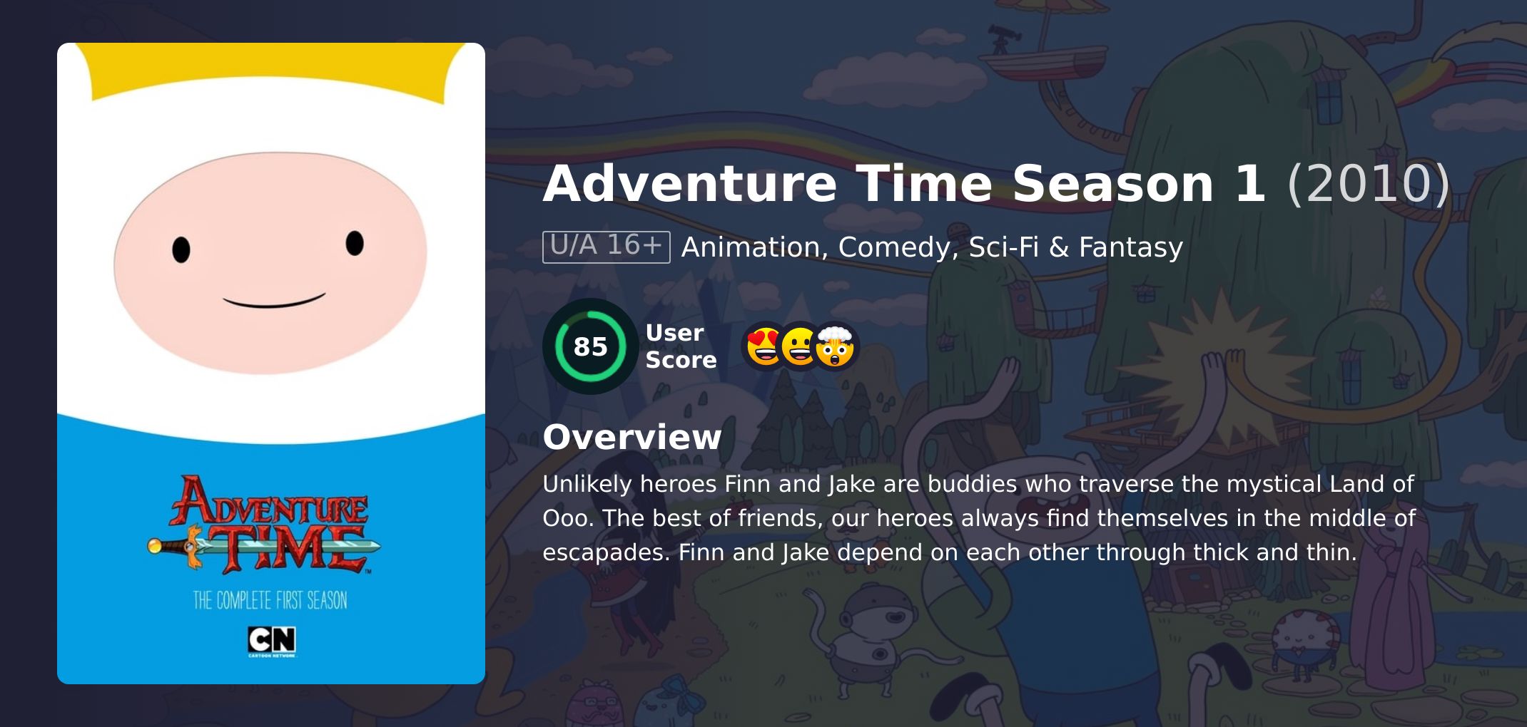 Adventure Time Season 1 Hindi Dubbed