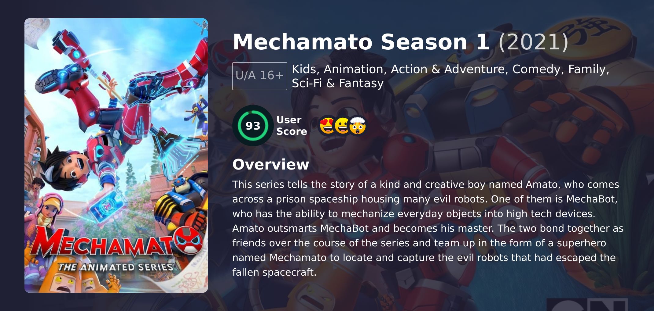 Mechamato Season 1 Hindi Dubbed