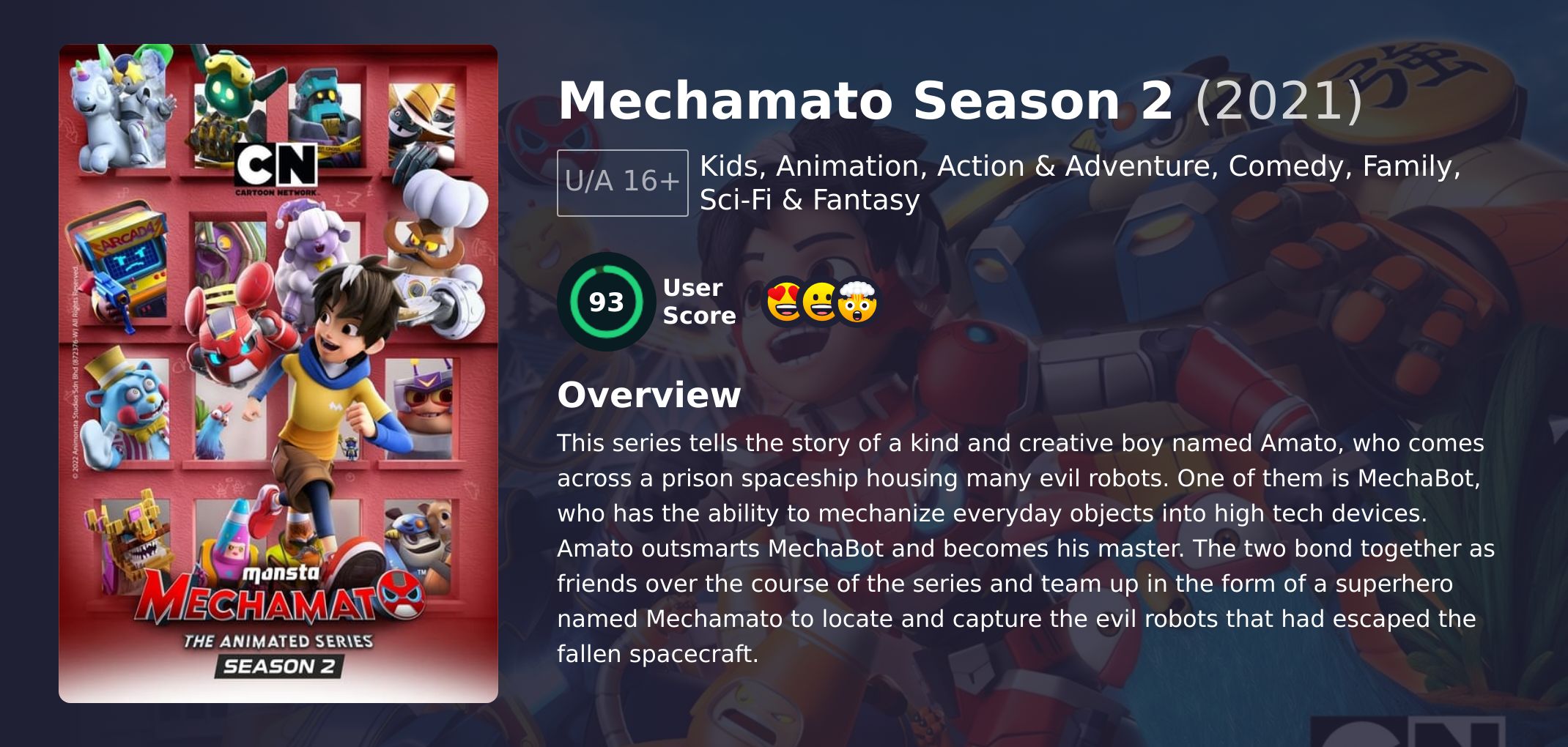 Mechamato Season 2 Hindi Dubbed