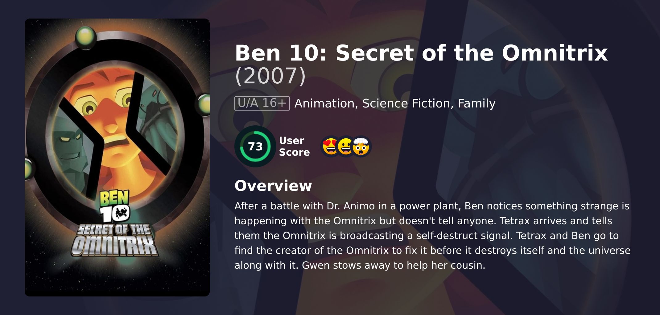 Ben 10: Secret of the Omnitrix Movie Hindi Dubbed