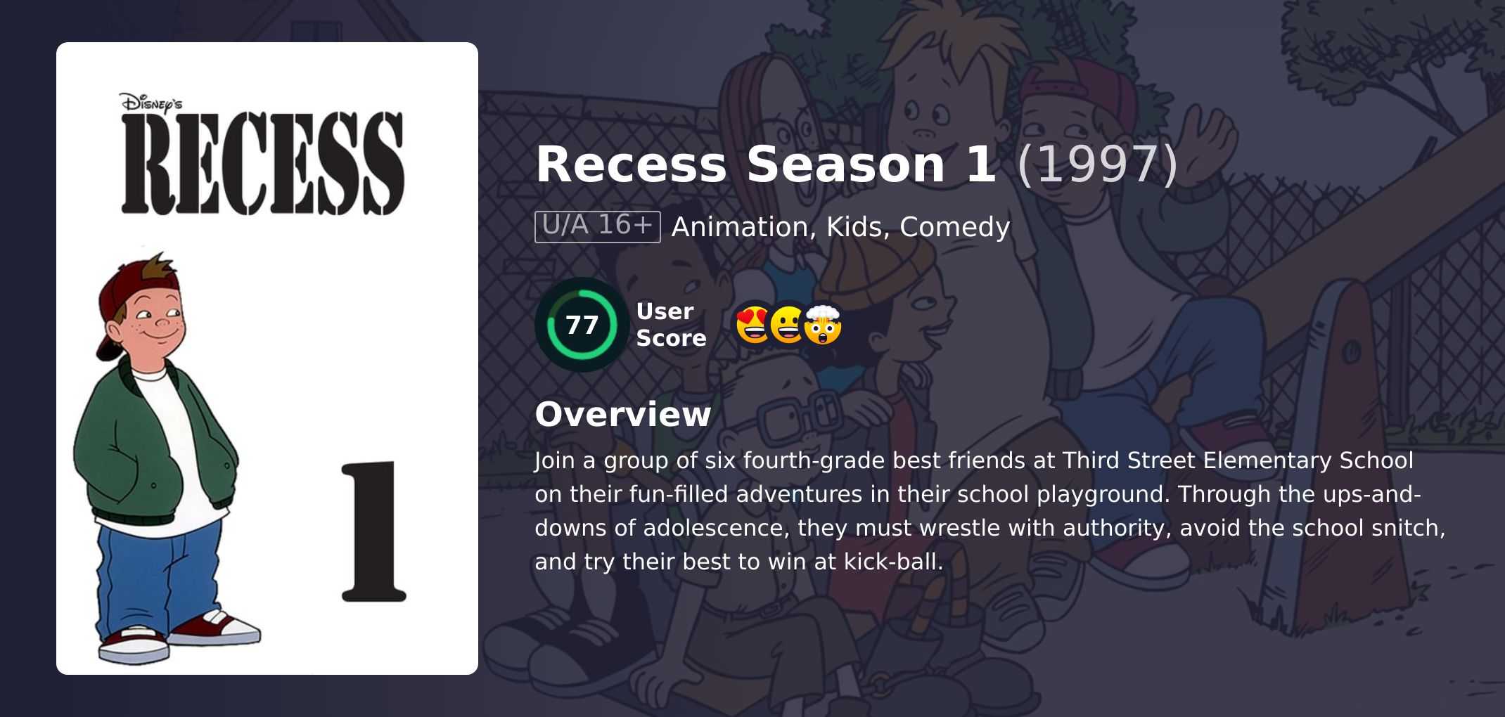 Recess Season 1 Hindi Dubbed