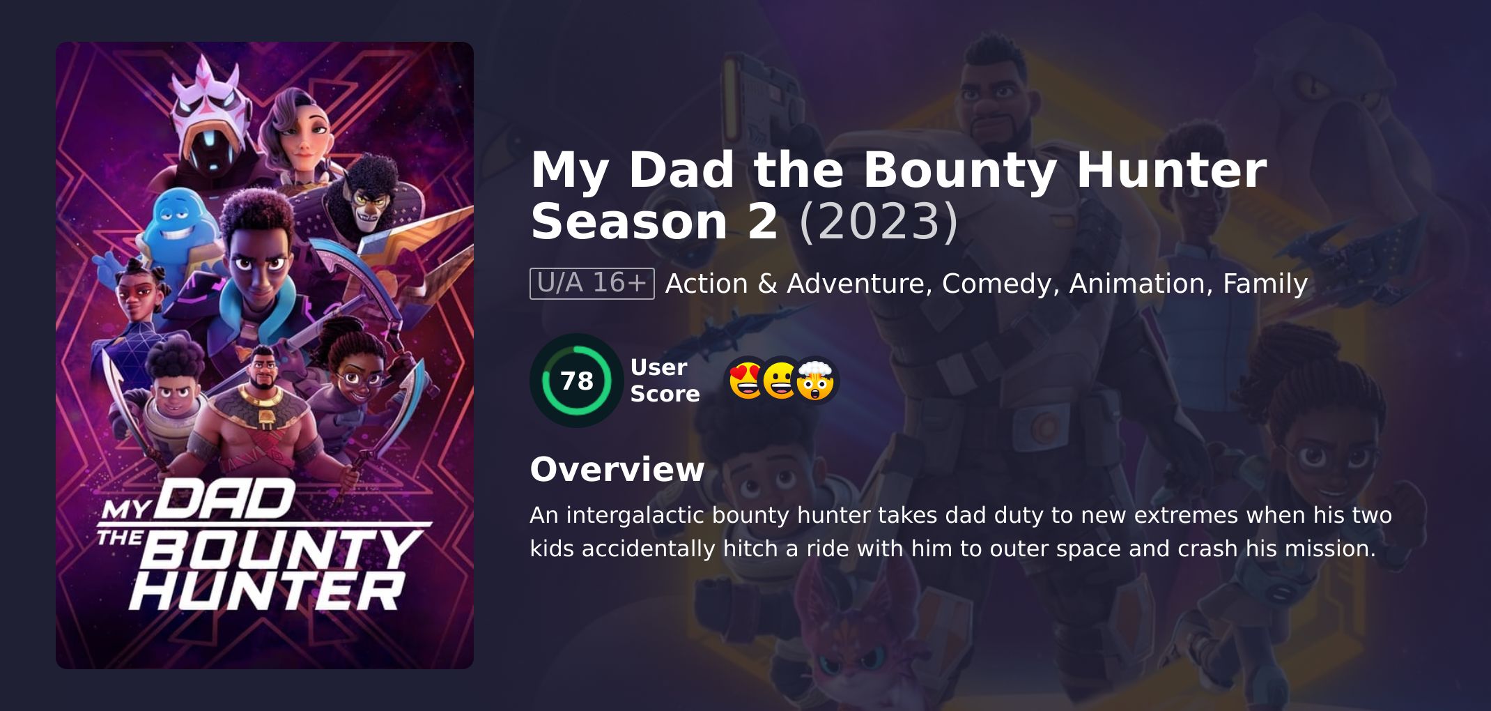 My Dad the Bounty Hunter Season 2 Hindi Dubbed