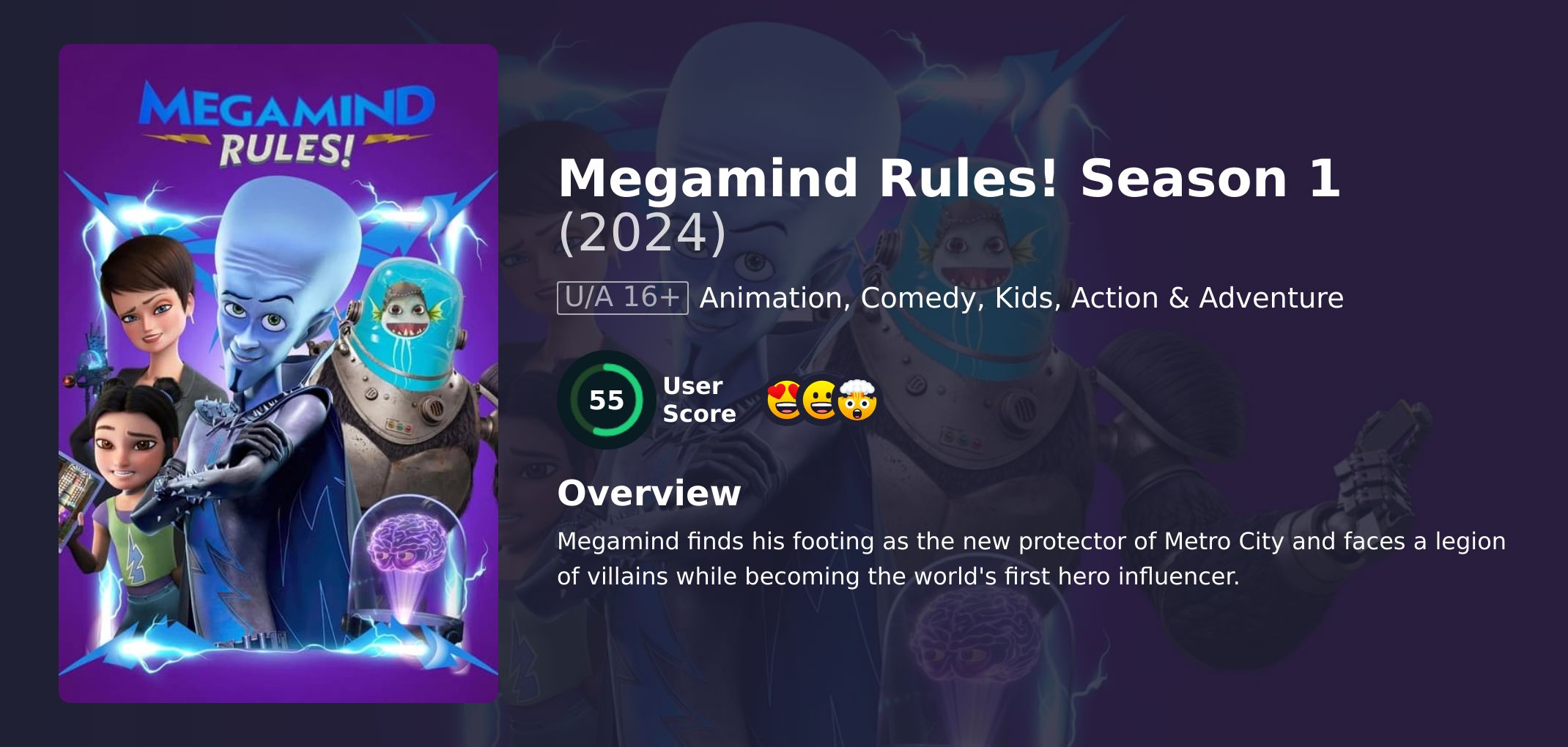 Megamind Rules! Season 1 English Dubbed