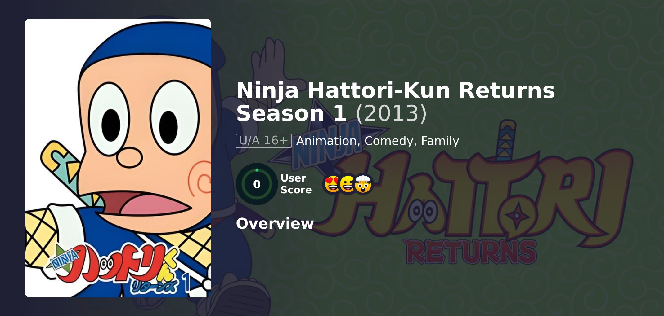 Ninja Hattori-Kun Returns Season 1 Hindi Dubbed