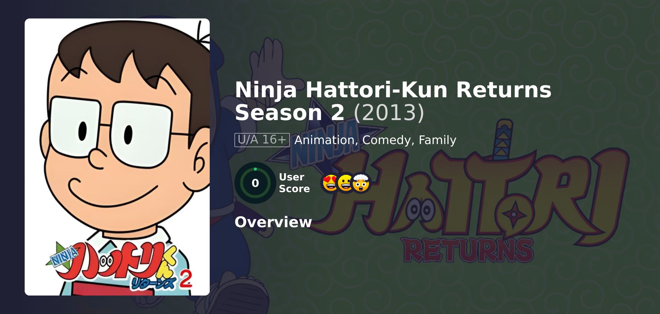 Ninja Hattori-Kun Returns Season 2 Hindi Dubbed