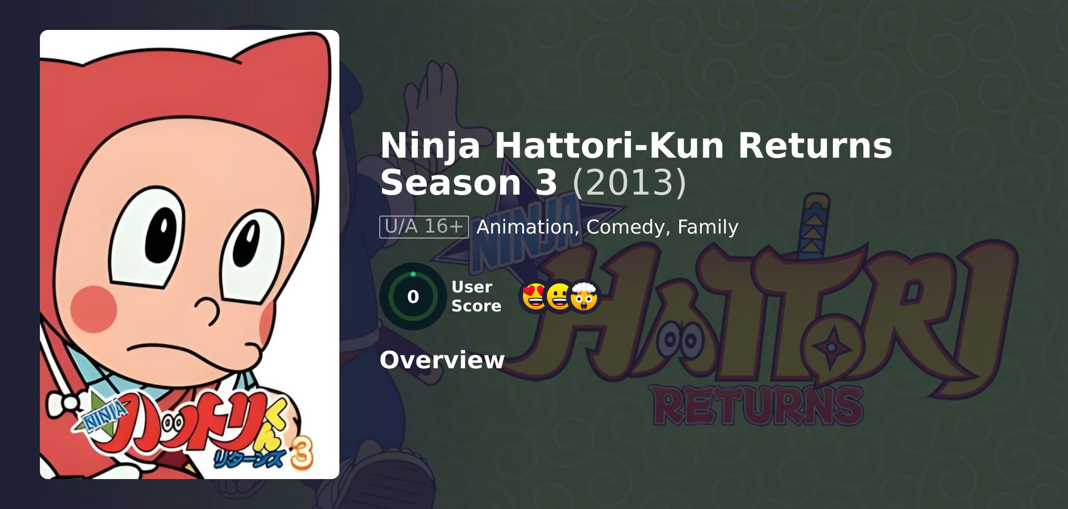 Ninja Hattori-Kun Returns Season 3 Hindi Dubbed