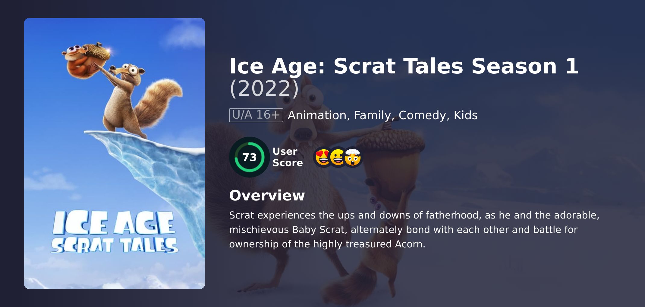 Ice Age: Scrat Tales Season 1 English Dubbed