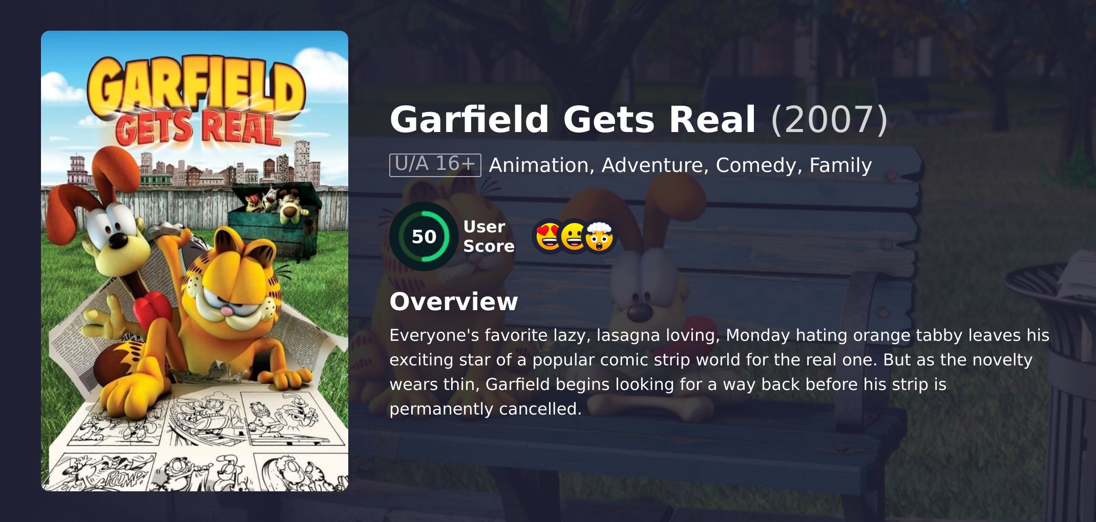 Garfield Gets Real Movie English Dubbed