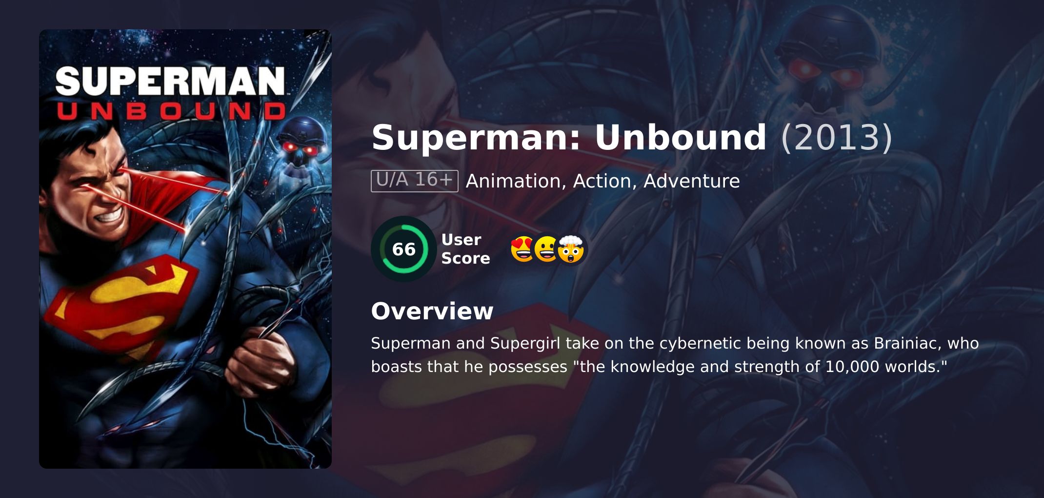 Superman: Unbound Movie English Dubbed