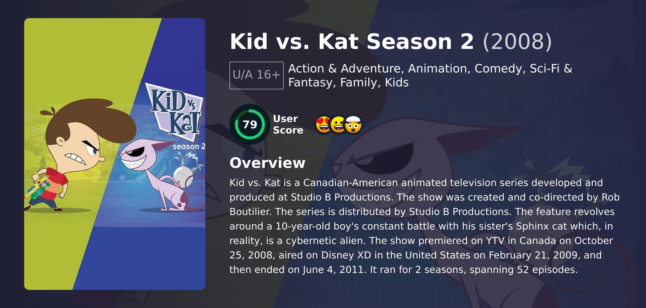 Kid vs. Kat Season 2 Hindi Dubbed