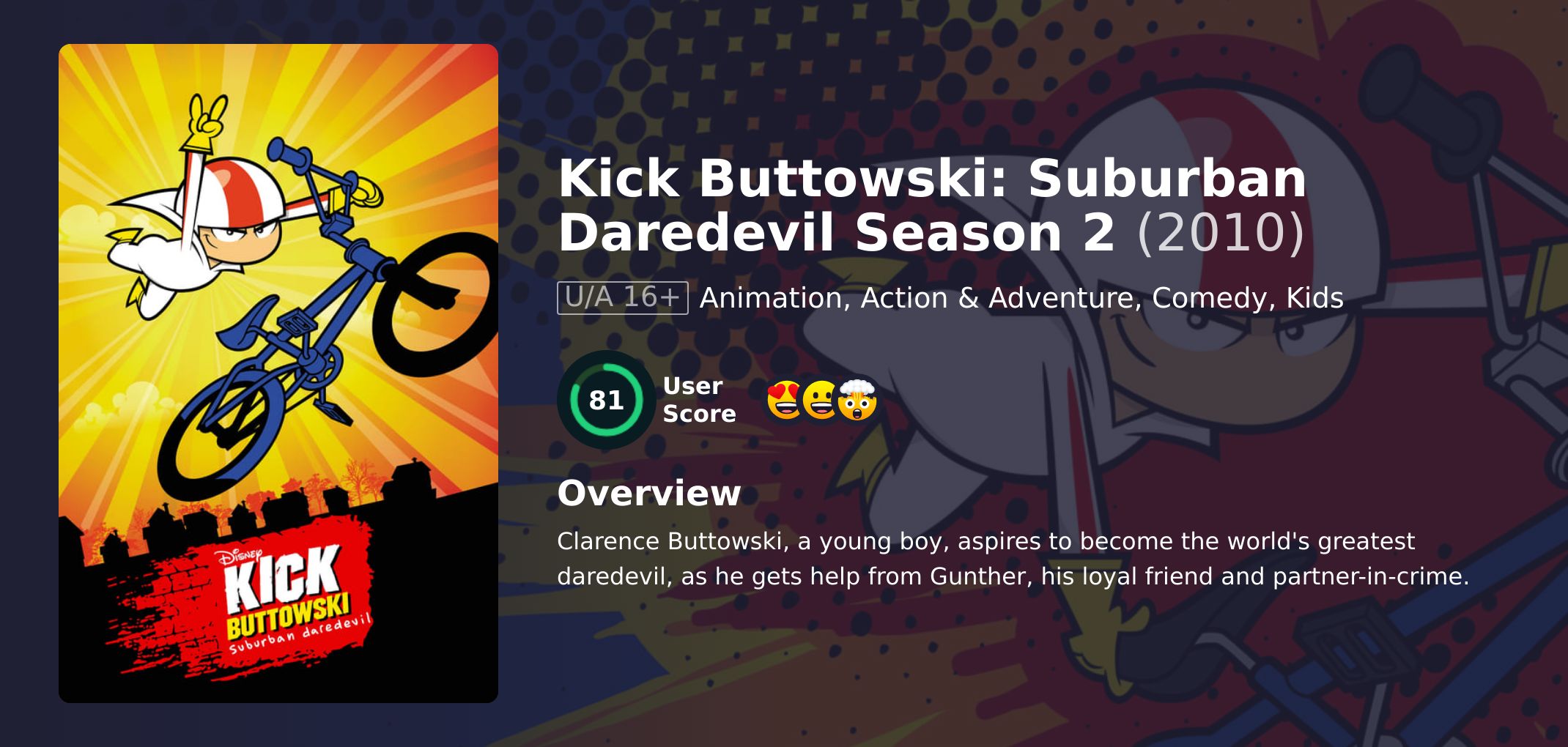 Kick Buttowski: Suburban Daredevil Season 2 Hindi Dubbed