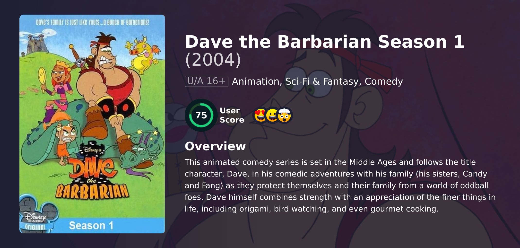 Dave the Barbarian Season 1 Hindi Dubbed