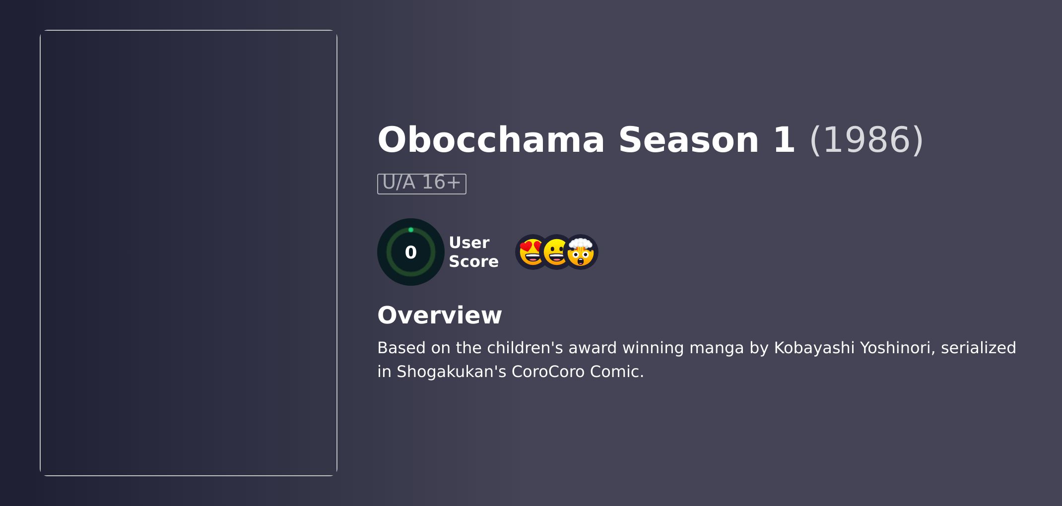 Obocchama Season 1 Hindi Dubbed