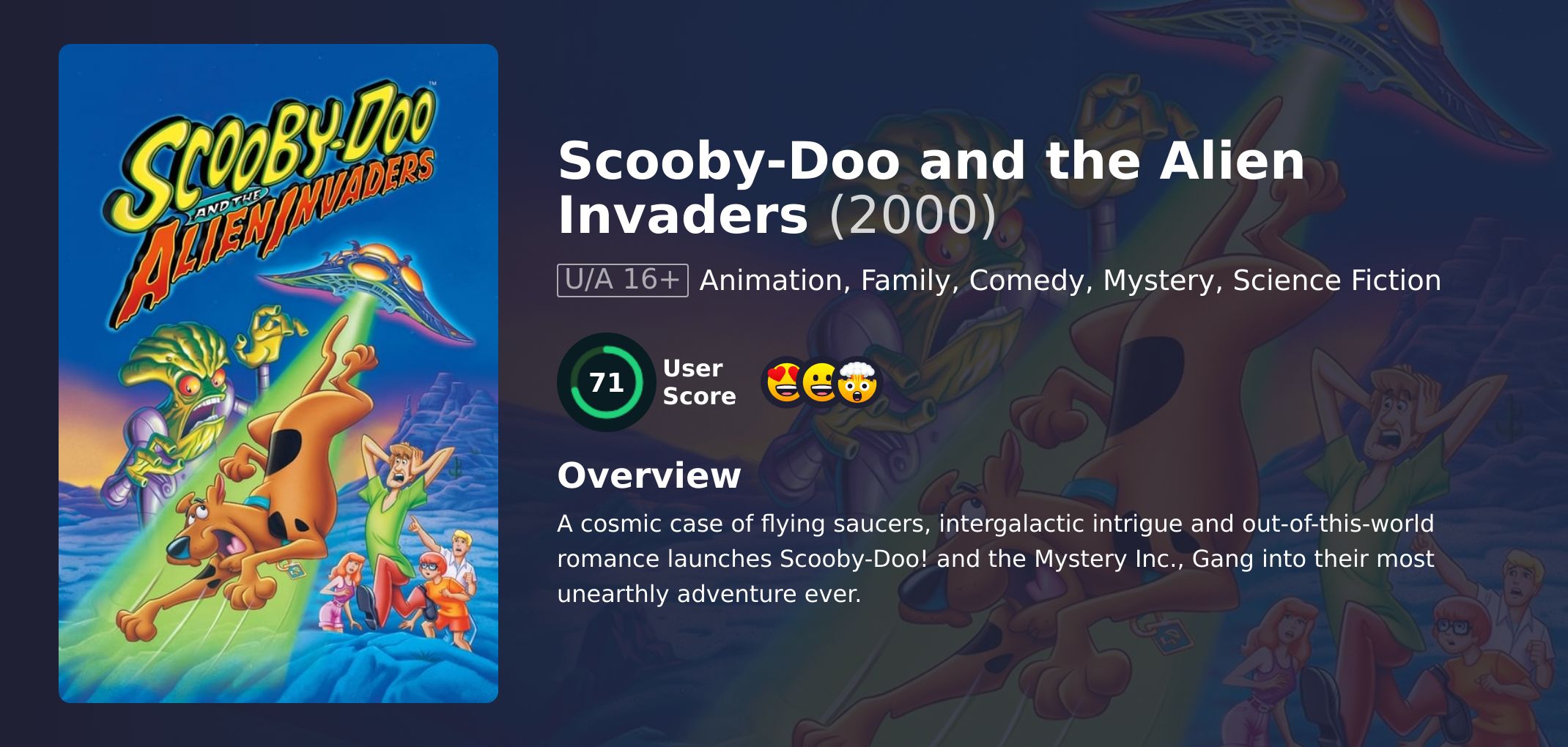 Scooby-Doo and the Alien Invaders Movie English Dubbed