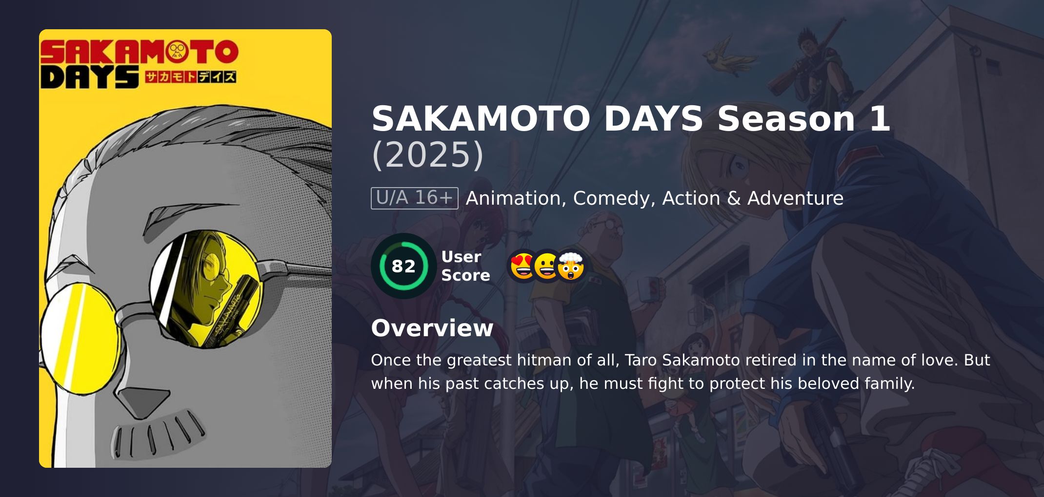 SAKAMOTO DAYS Season 1 Hindi Dubbed