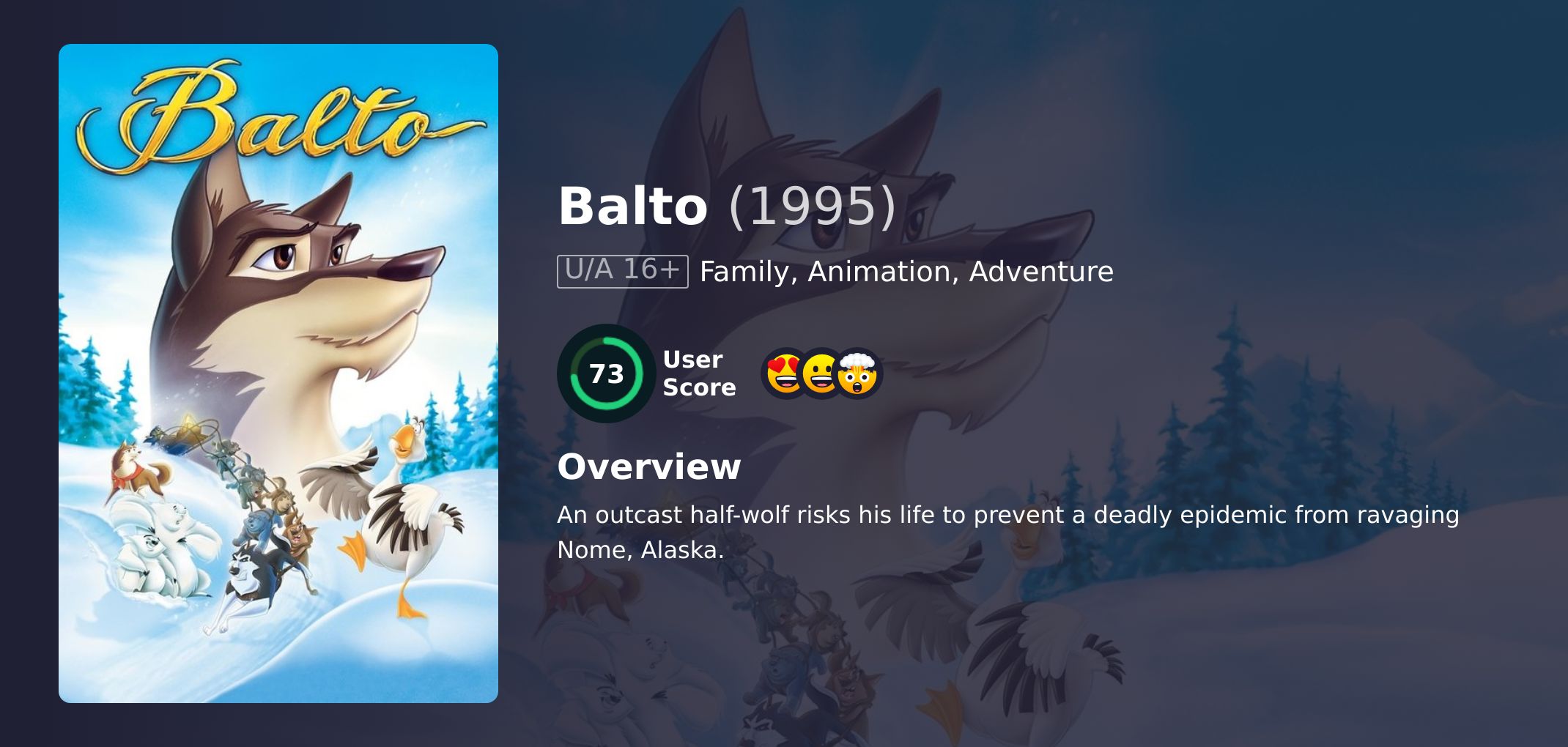 Balto Movie Hindi Dubbed