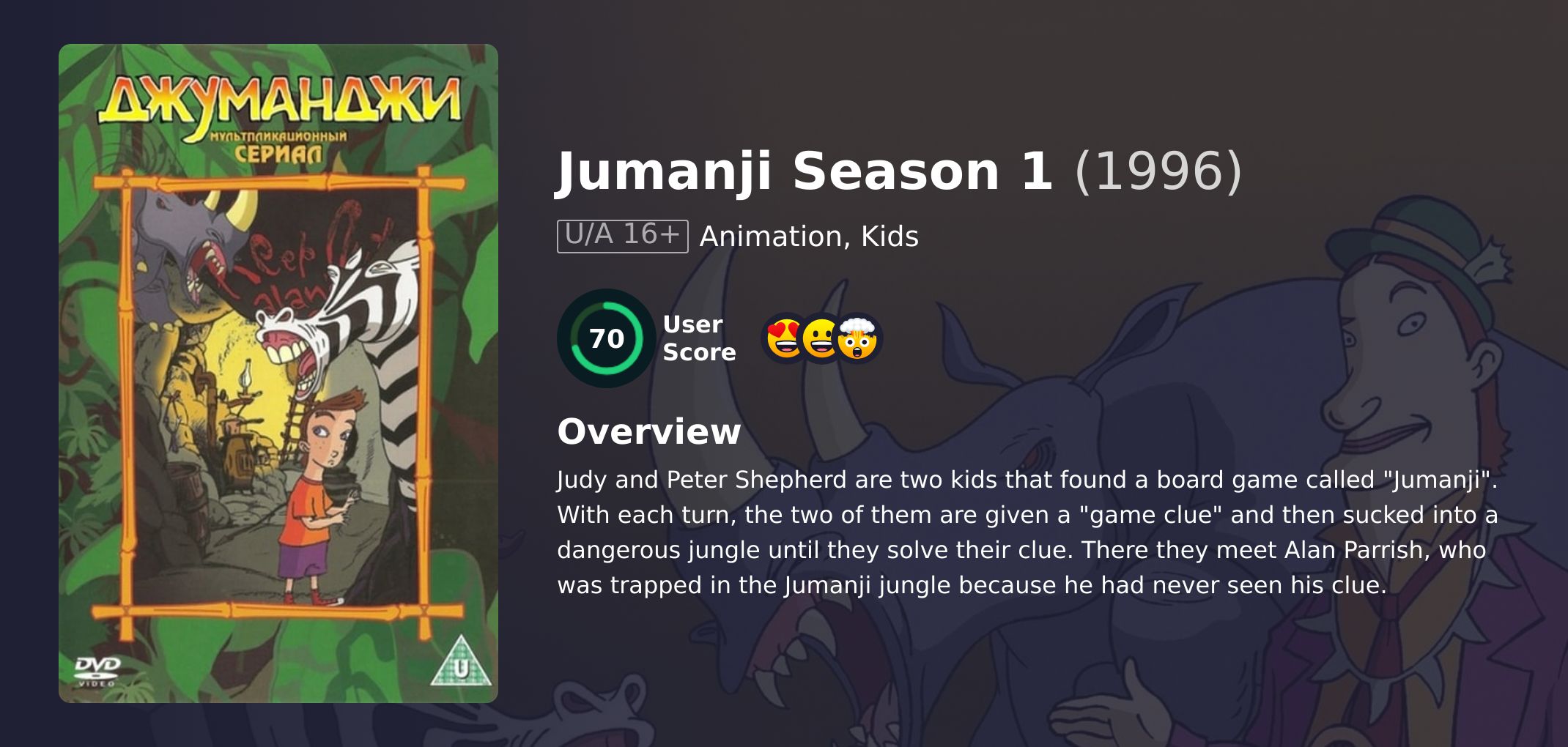 Jumanji Season 1 Hindi Dubbed