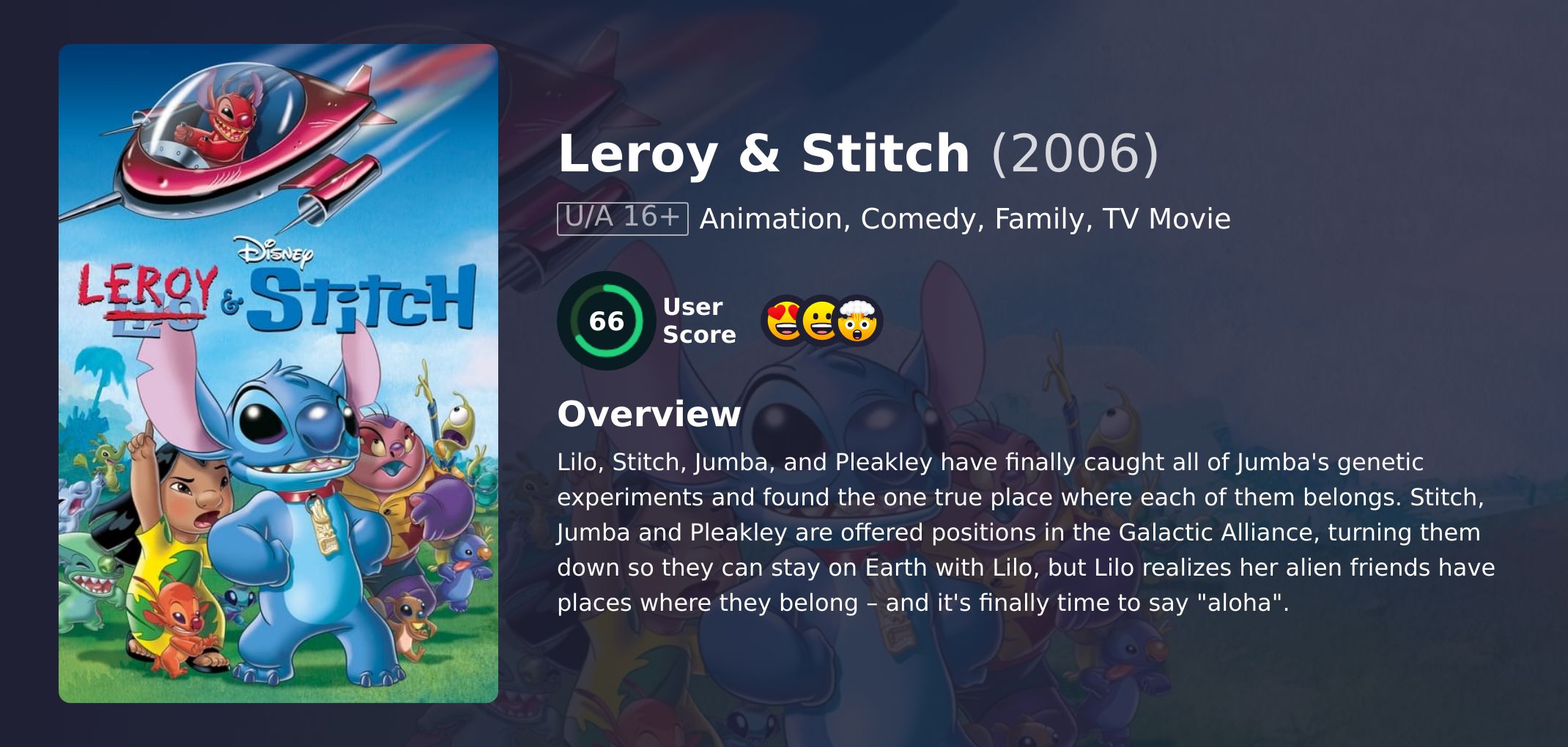 Leroy & Stitch Movie Hindi Dubbed