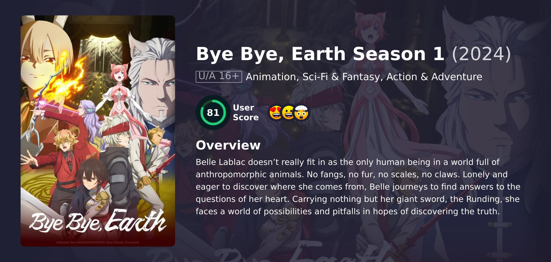 Bye Bye, Earth Season 1 Hindi Dubbed