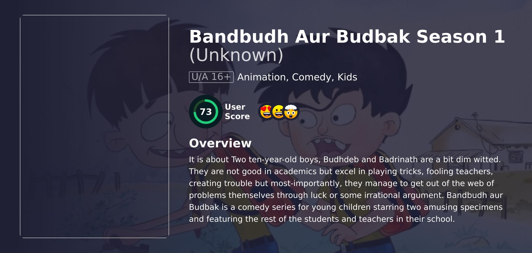 Bandbudh Aur Budbak Season 1 Hindi Dubbed