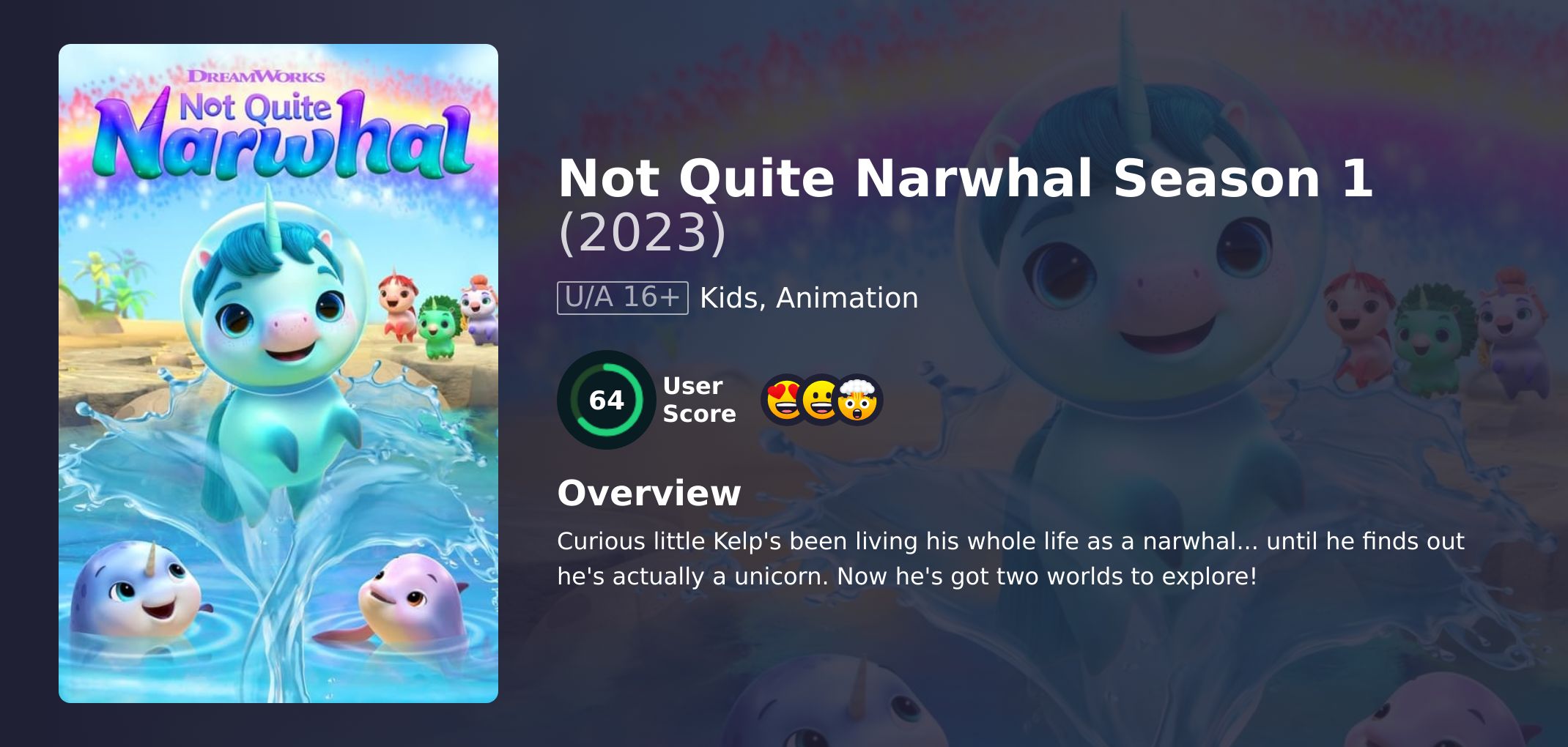 Not Quite Narwhal Season 1 Hindi Dubbed